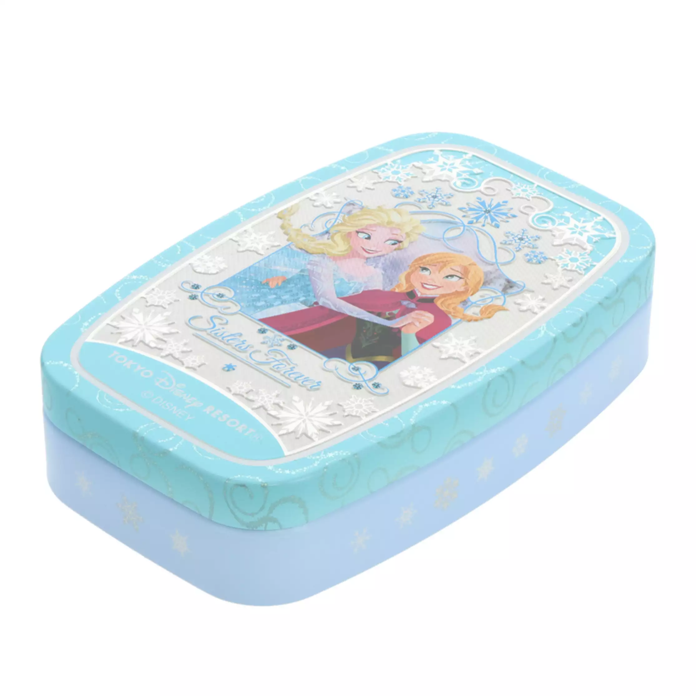 日本現貨📍東京迪士尼冰雪奇緣圖案鐵盒糖果