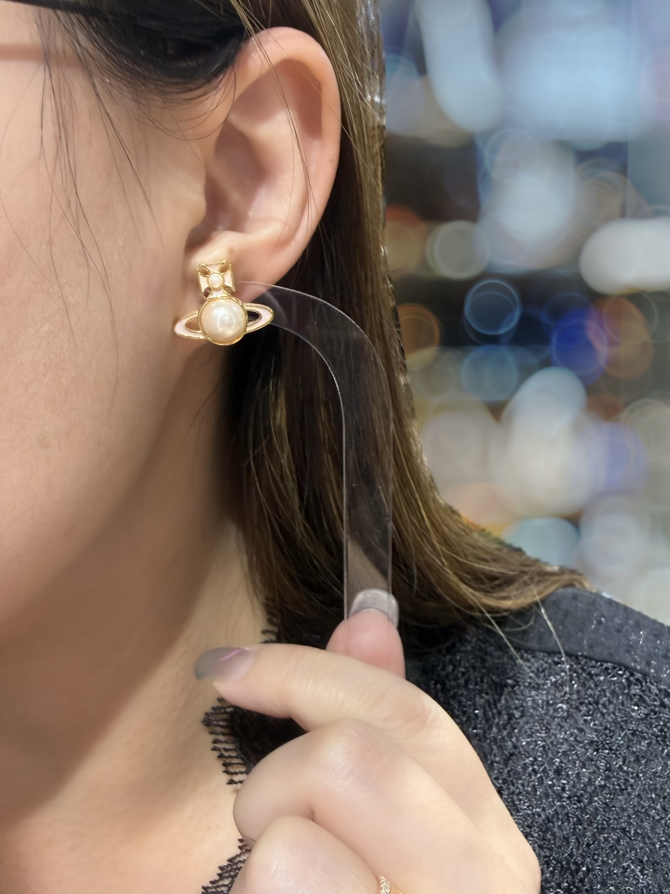 VW Tillya earrings pink/light G