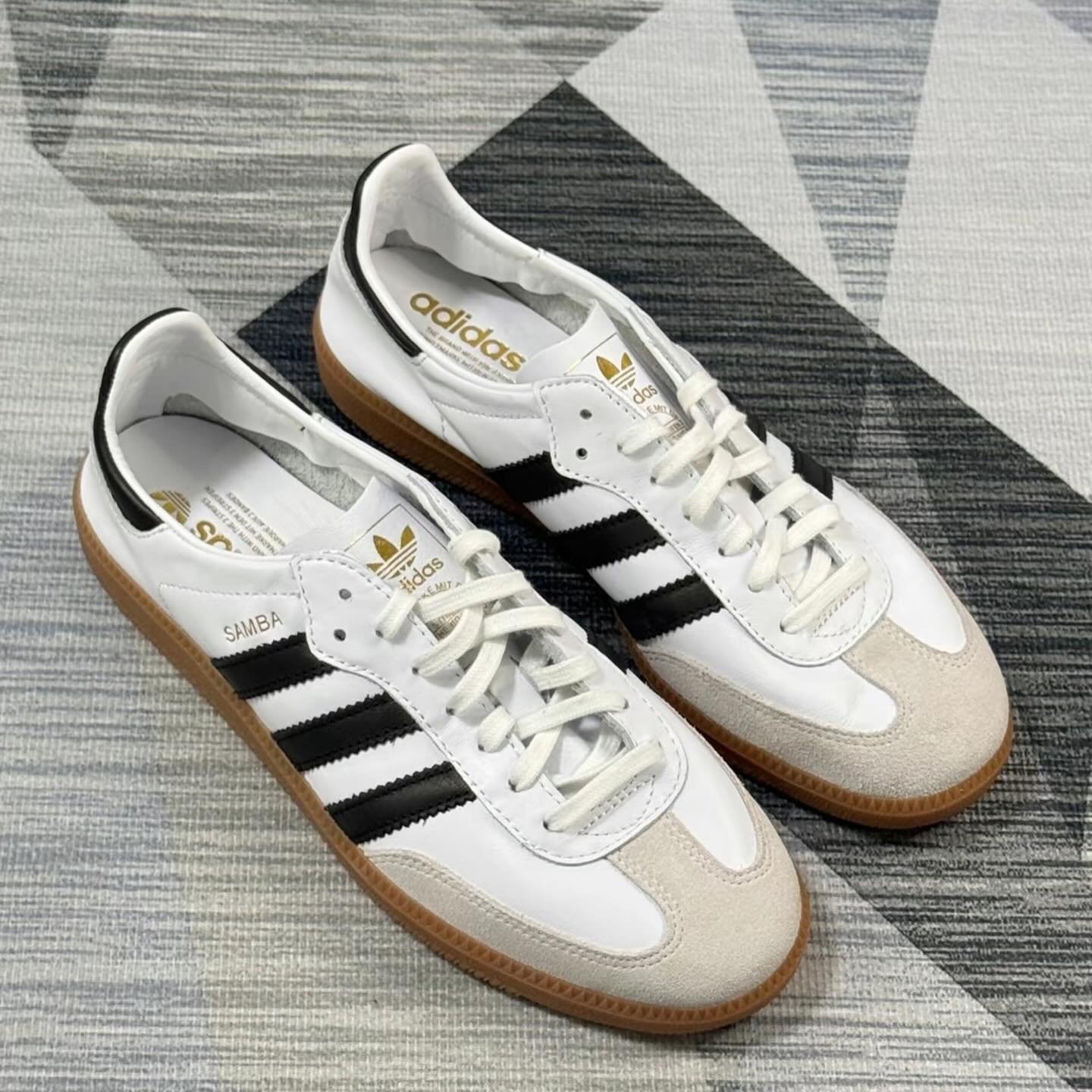 Adidas Originals Samba White Grey | 𝟴𝟱𝟮𝗦𝘁𝗼𝗿𝗲-𝗵𝗸