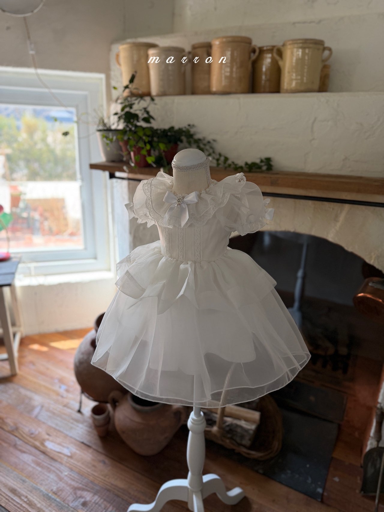 🇰🇷Marron 裙（不含蝴蝶結領）