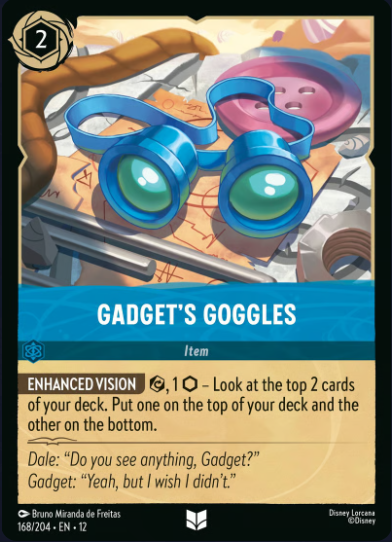 168/204 Gadget's Goggles UC
