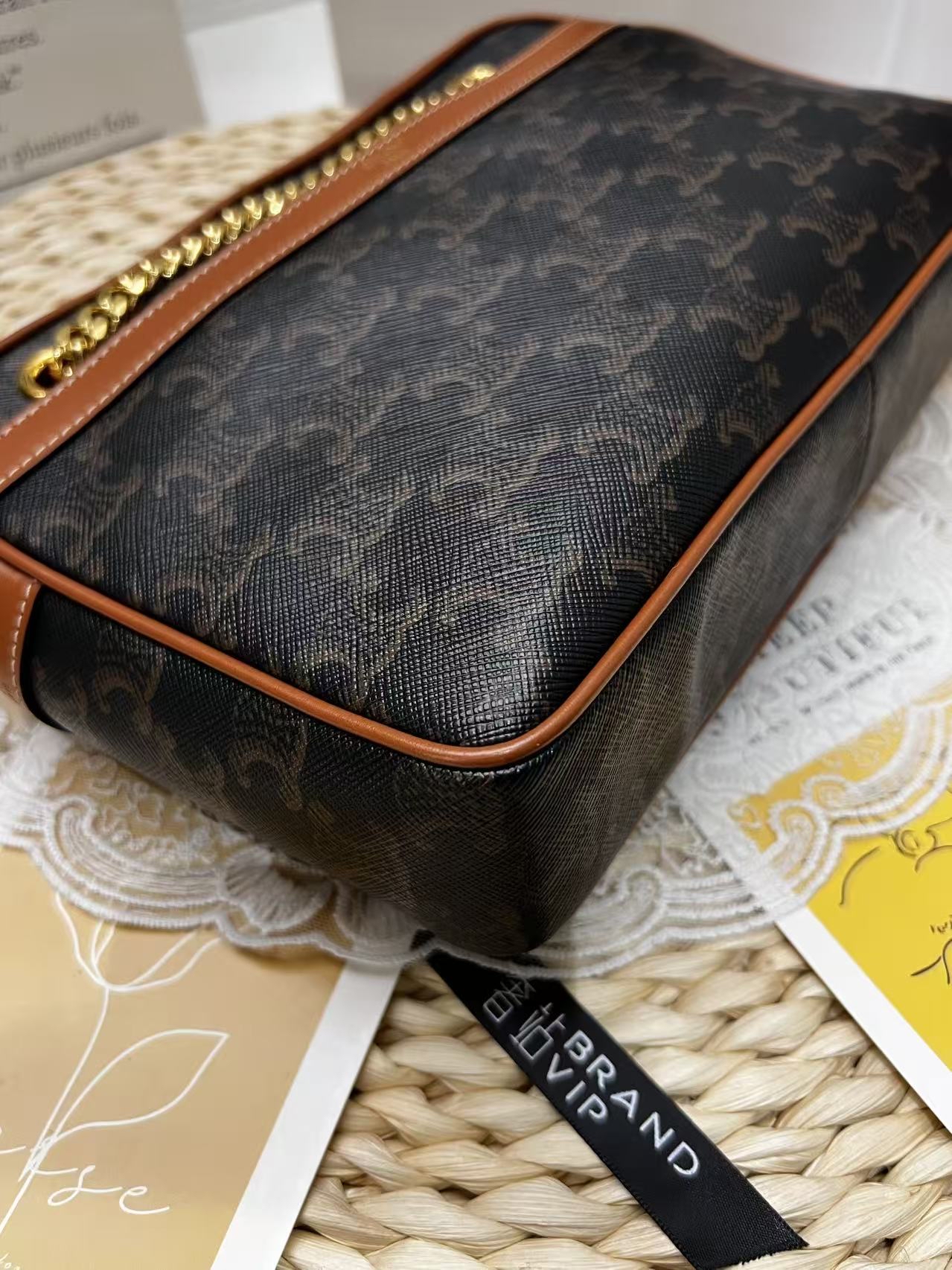 Celine Medium Patapans in Triomphe Canvas