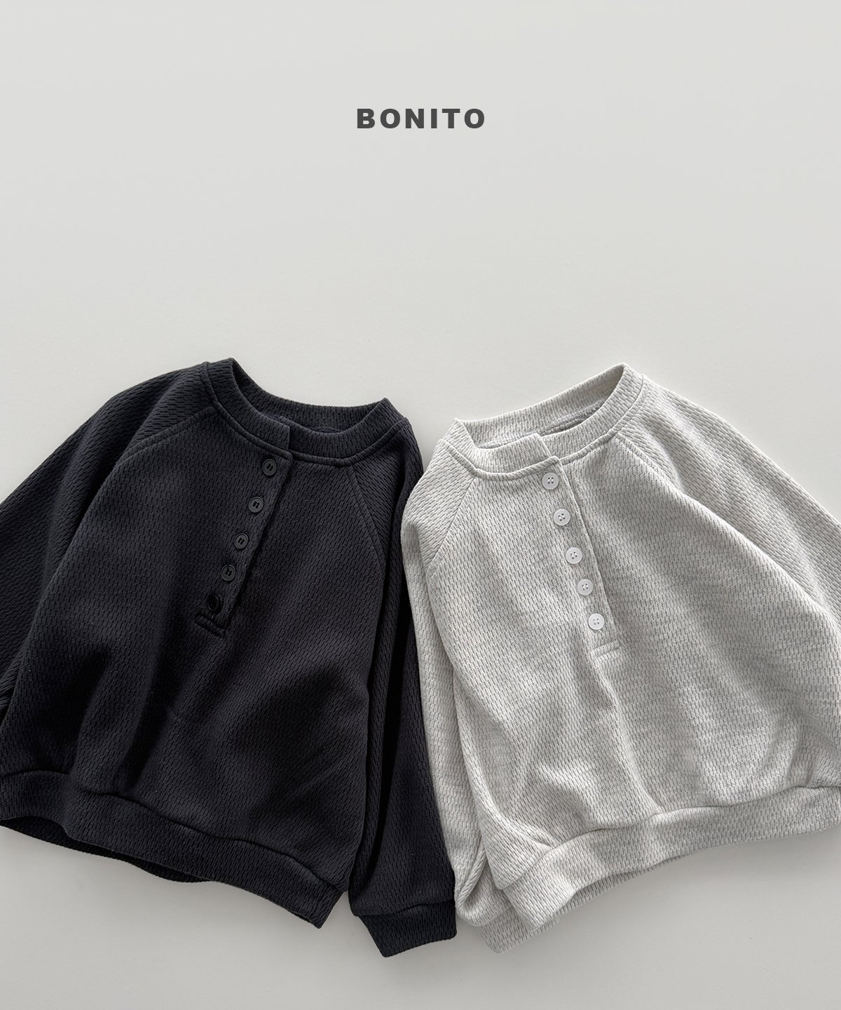 BONITO Henry Neck Sweatshirt