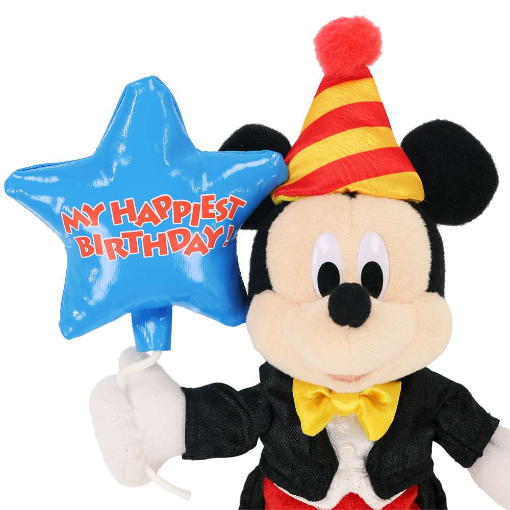 【預訂】TDR Happiest Birthday - Mickey 公仔掛飾