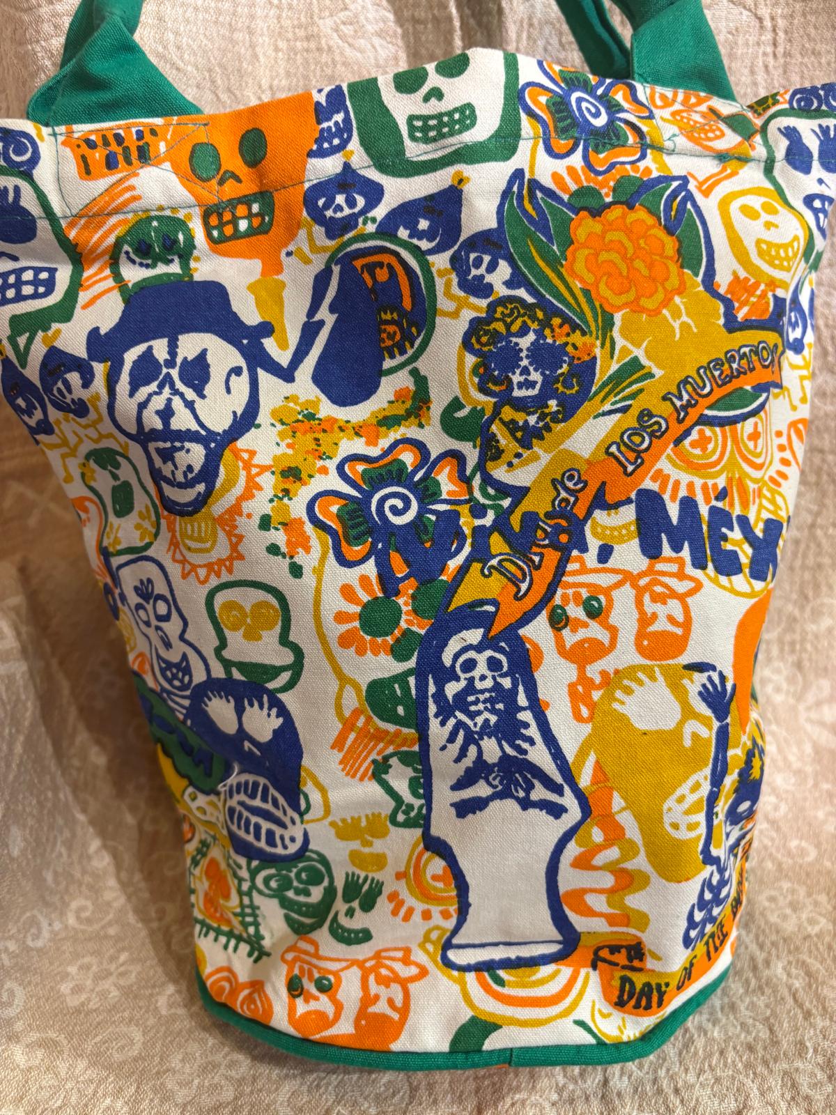 日本牌子Amina - 墨西哥印花手提水桶包