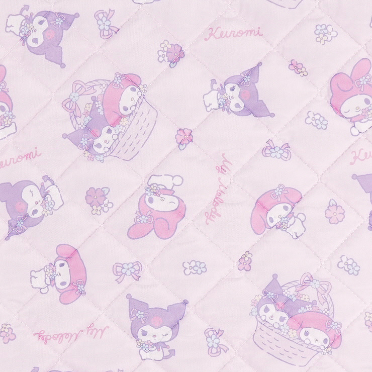 🇯🇵限時預訂 日本直送🇯🇵My Melody & Kuromi滿印涼感床墊70x120cm