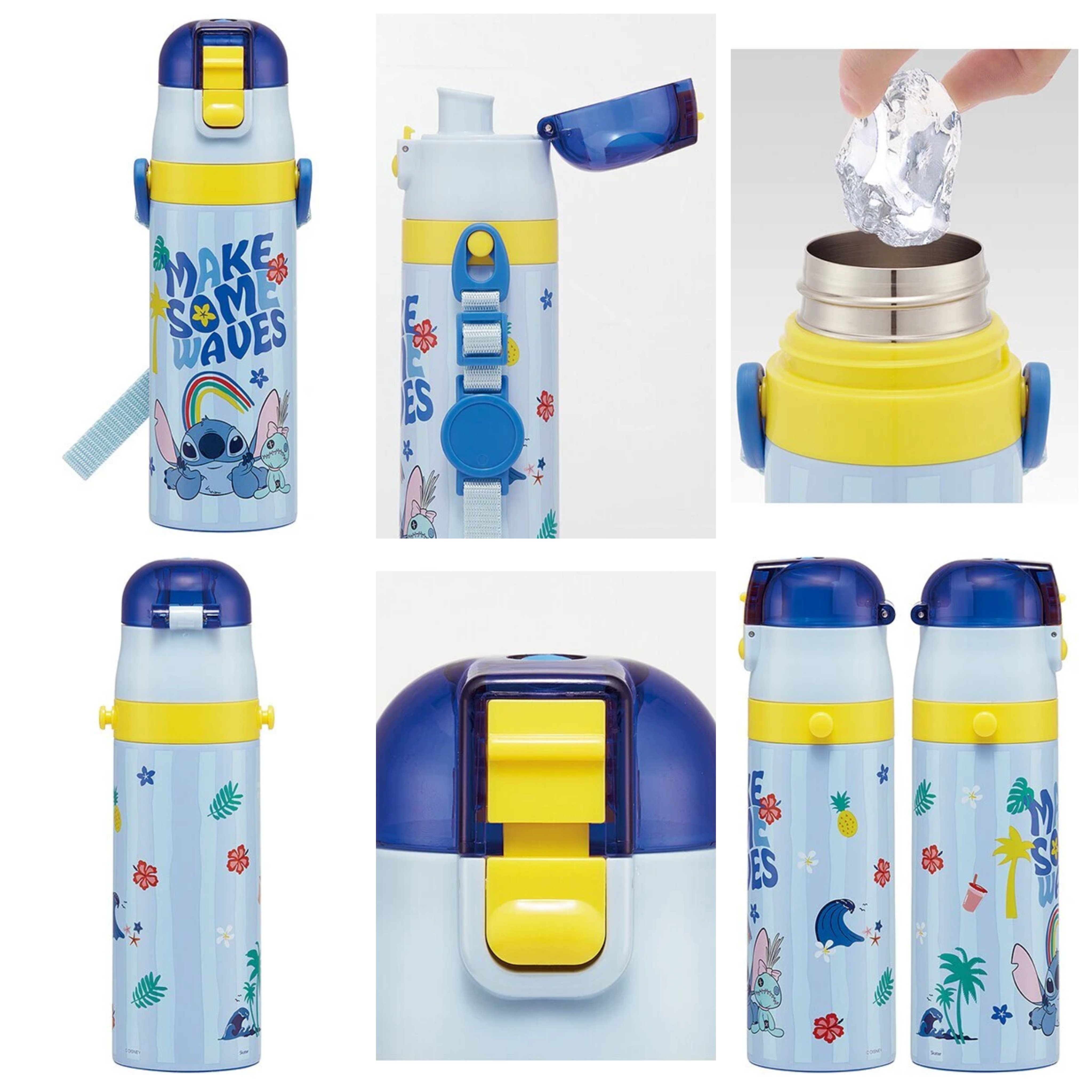 📢開團啦 約3月22日截單一次日本直送~新款史迪仔超輕保溫水樽