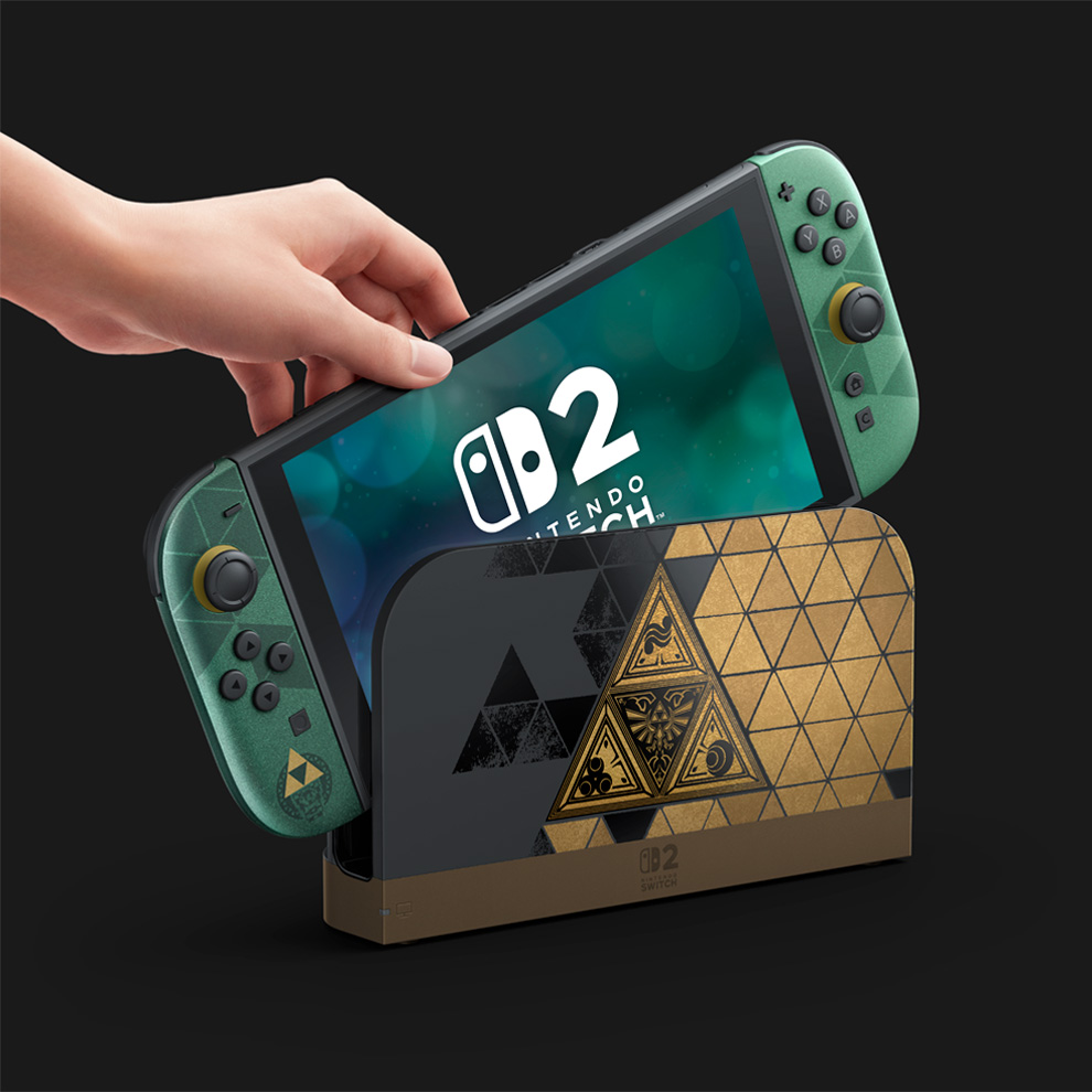 (預訂訂金 $1000) (總價 $3850) (行版) Nintendo Switch 2 薩爾達傳說 40週年紀念版 主機 (香港代理原廠保養一年) NS2 The Legend of Zelda: Ocarina of Time