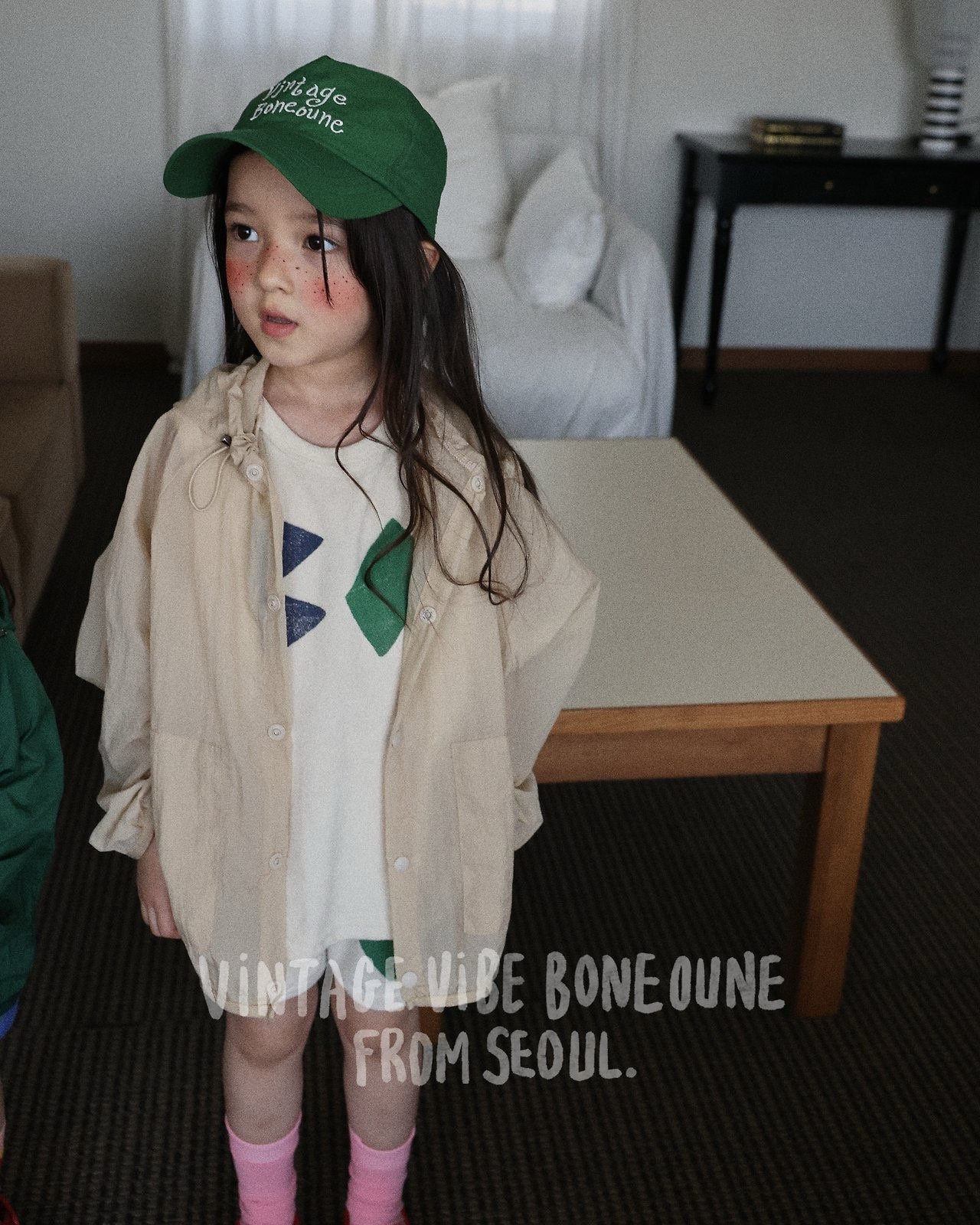 Boneoune | Cap (Green/Red)