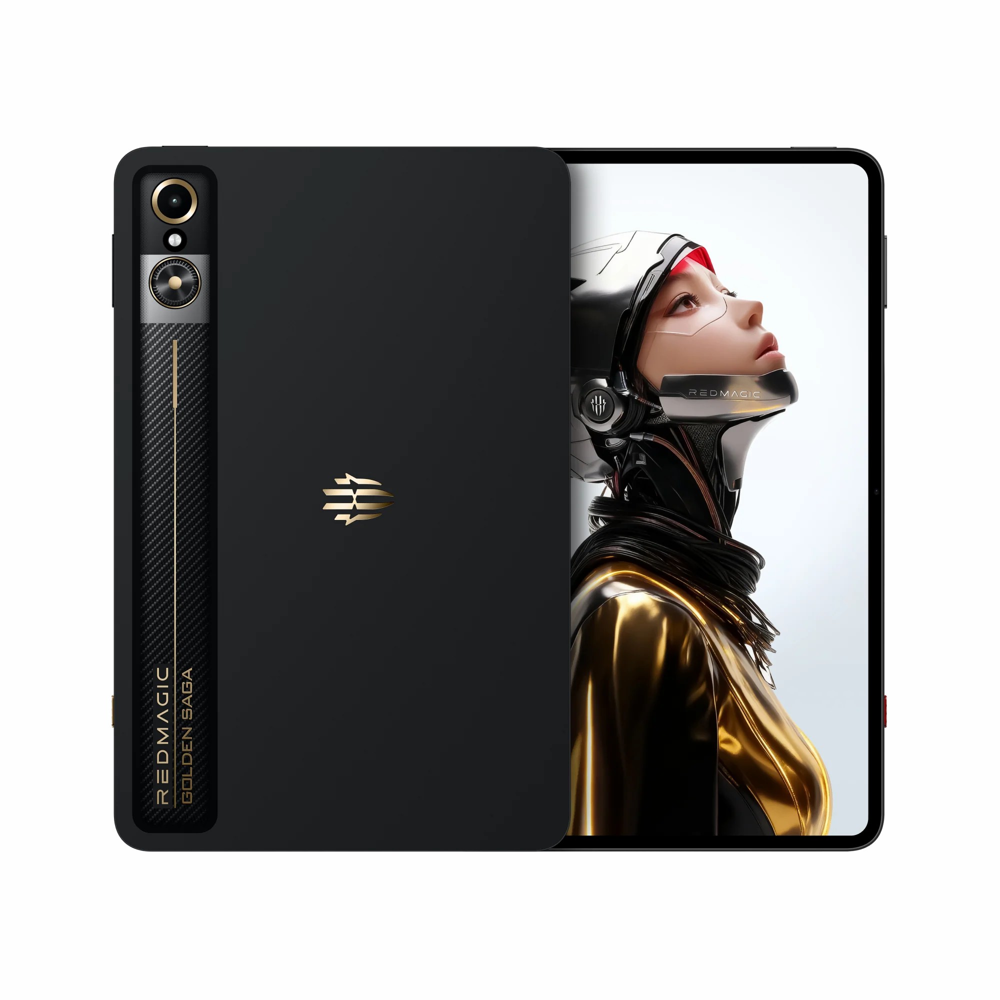 Nubia REDMAGIC Astra Golden Saga | 24GB/1TB 9.06吋 165Hz OLED 8200mAh 渦輪風扇 背部燈效 WiFi6 IP54 電競平板 限量版 國際版 Gaming Tablet Global Version
