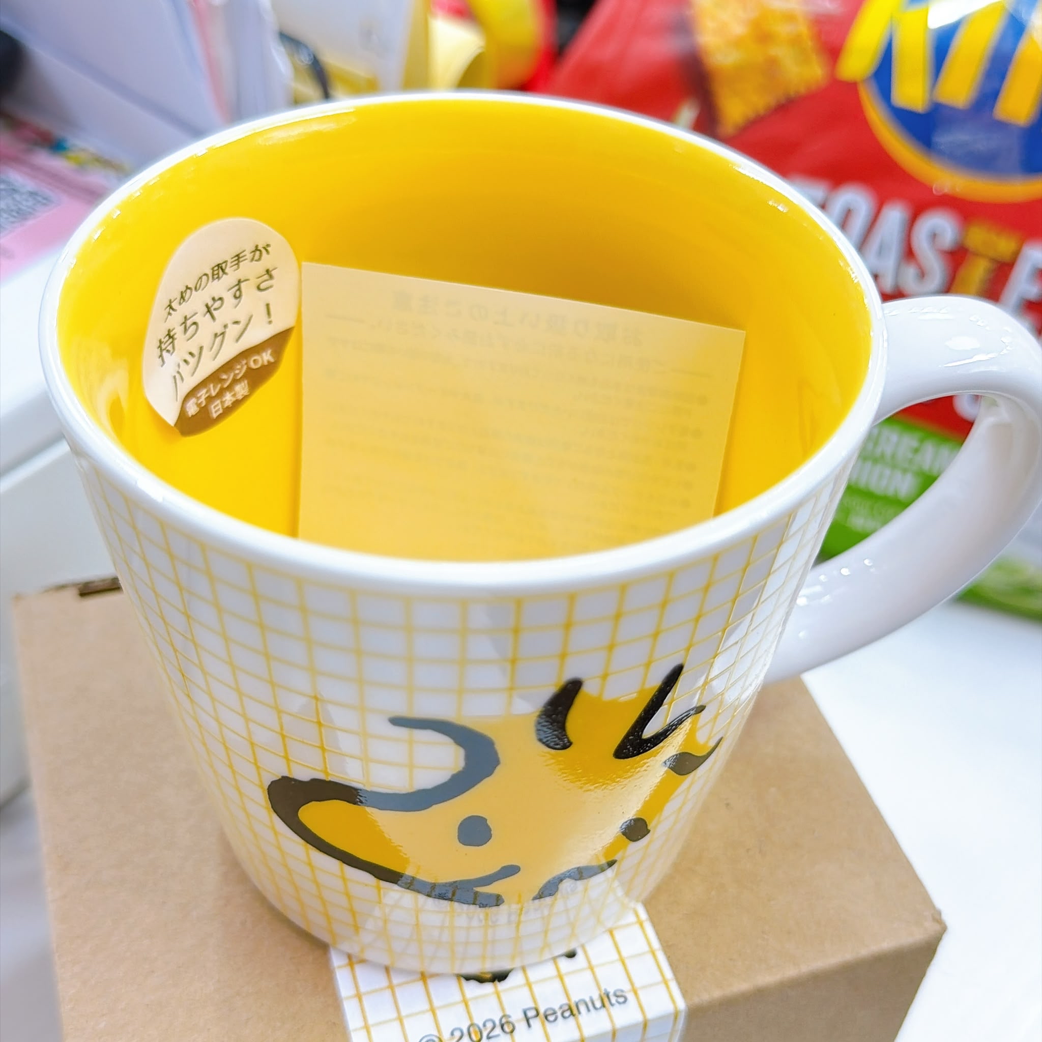 日本版Snoopy Woodstock 陶瓷杯