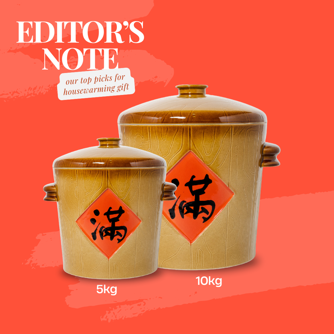 CLAYTAN Rice Container (with Chinese wording)