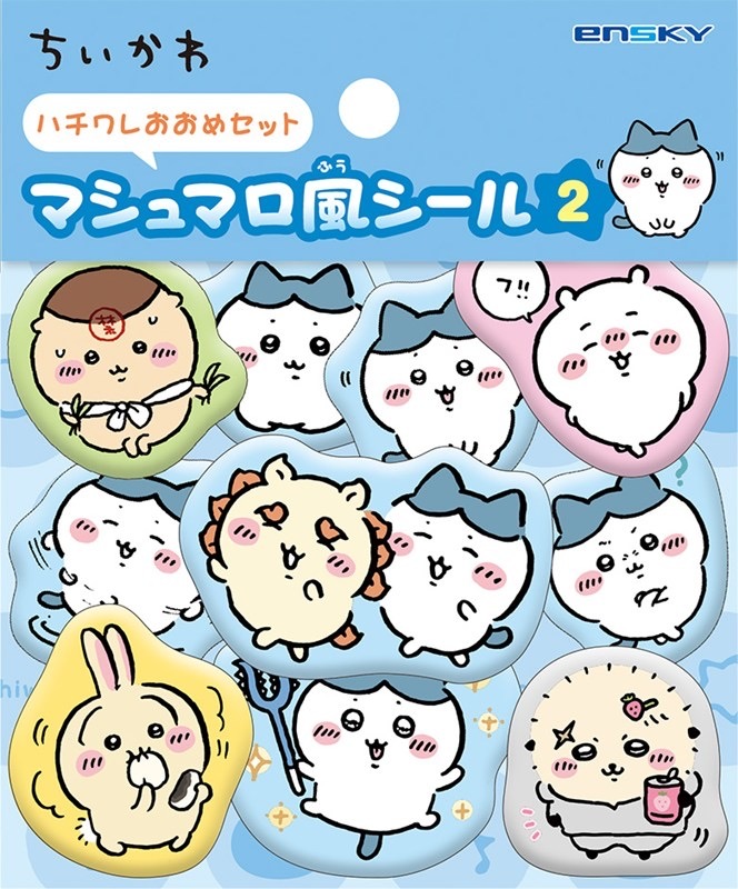 訂購 2026/04 ちいかわ マシュマロ風シール