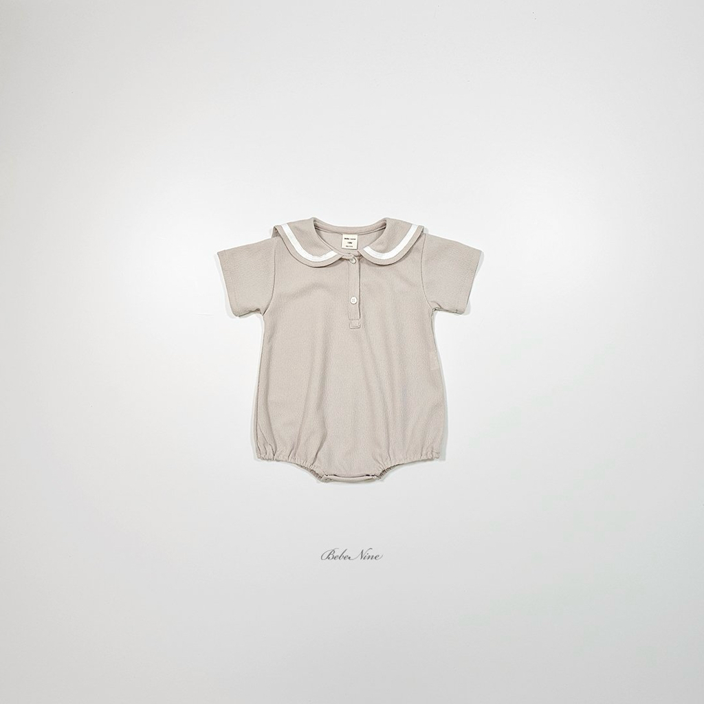 ☀️預訂 韓國直送☀️🇰🇷Bebenine兩色海洋風水手領短袖包屁衣