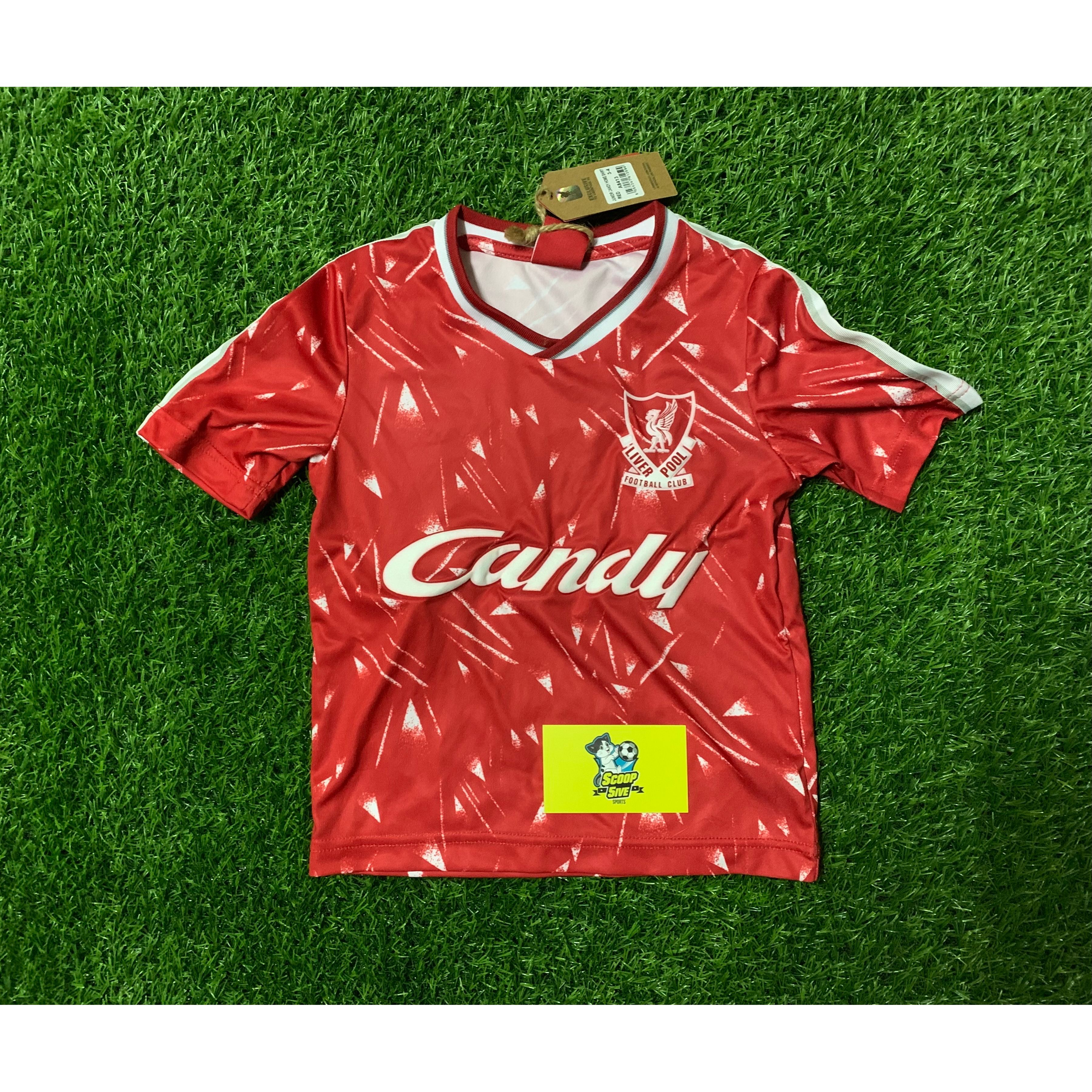 C3 1988 利物浦 主場 復刻 幼童 短袖