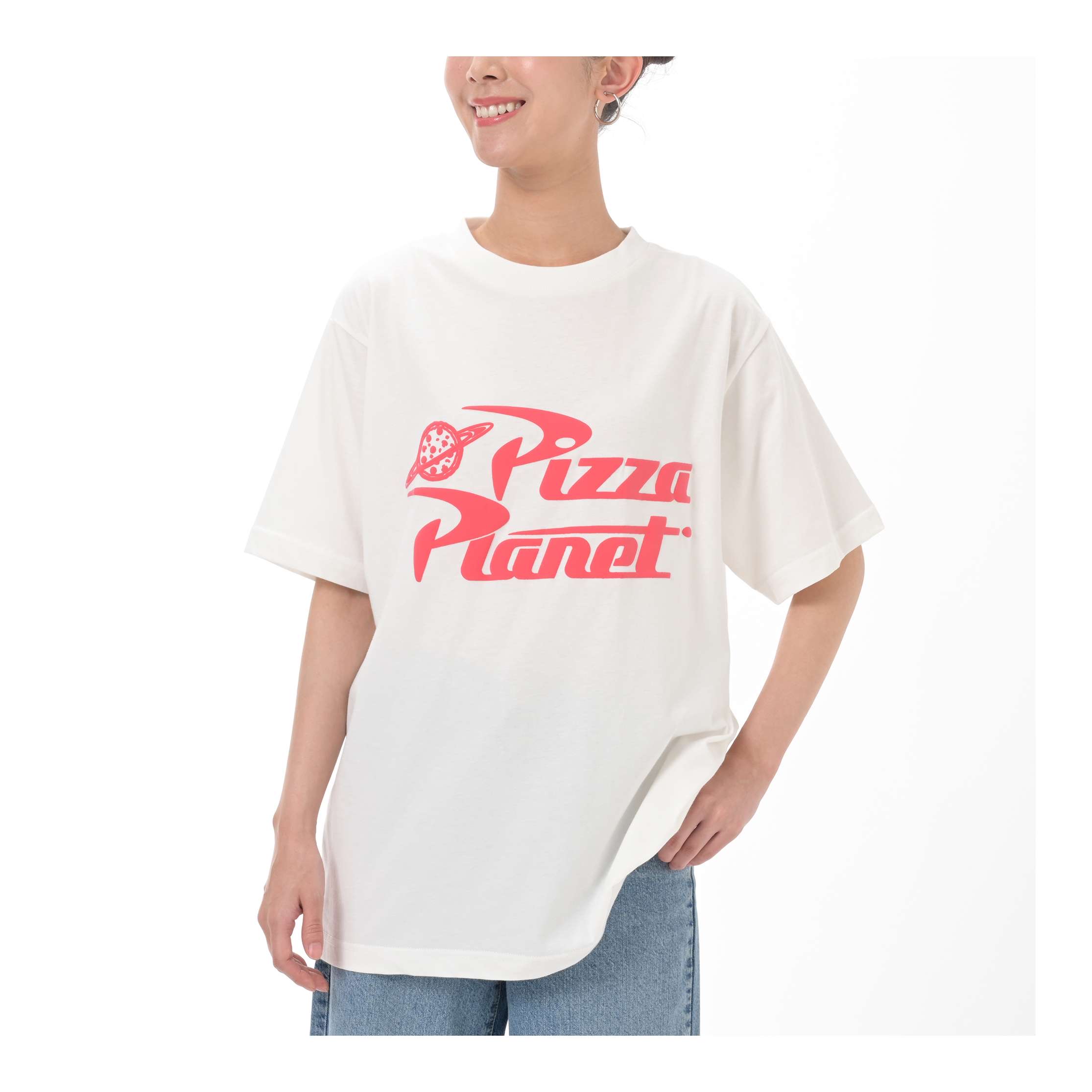🎀【預訂】Disney T-shirt Collection - Pizza Planet 白色