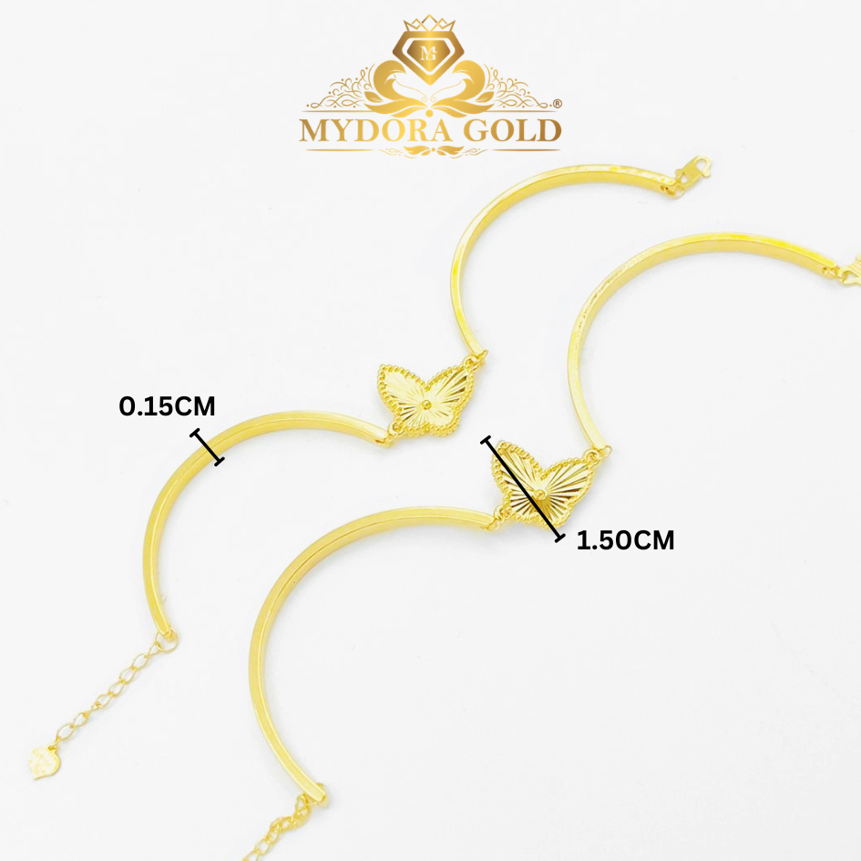MYDORA Gelang Fashion Butterfly l EMAS 916/22K