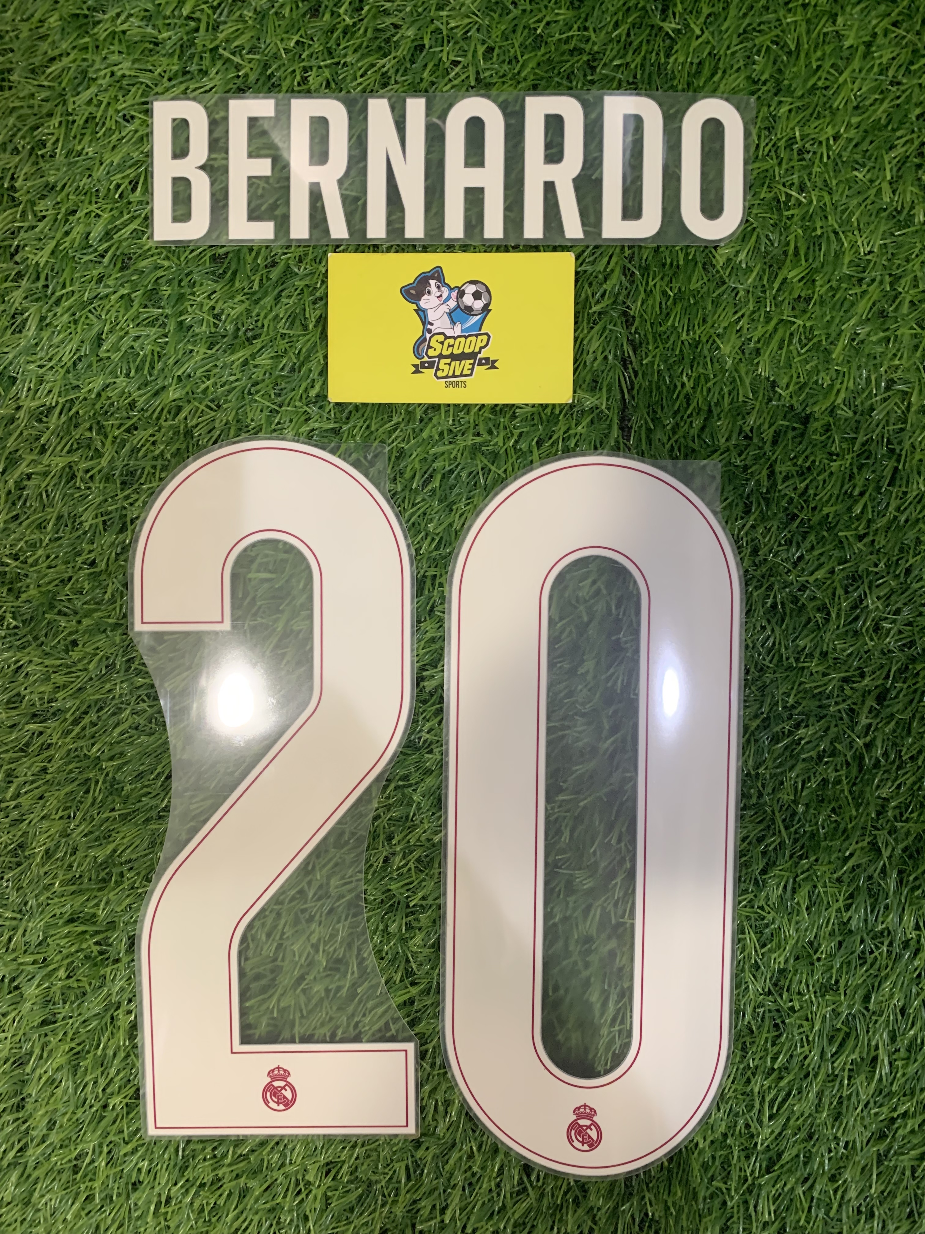2026-27 皇馬 皇家馬德里 二客 盃賽字 20 Bernardo