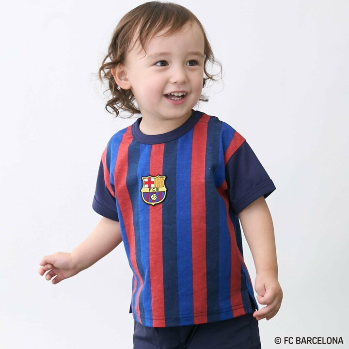 🇯🇵預訂 日本直送🇯🇵Petit Main x 巴塞球隊系列四色球隊標誌短袖上衣