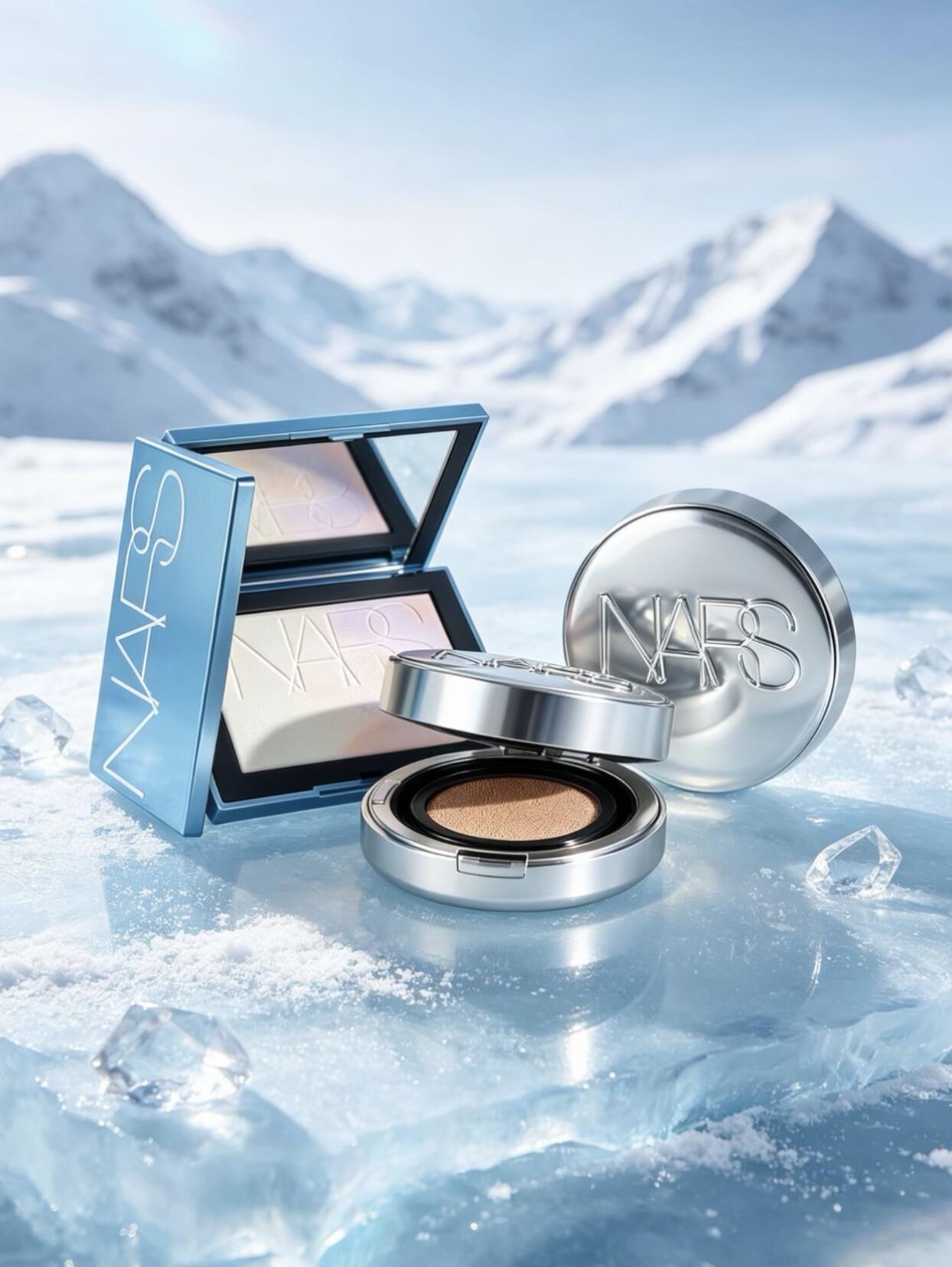2026 聖誕限定！ Nars 六色面部眼頰腮紅 胭脂盤 光透晶彩蜜粉餅
