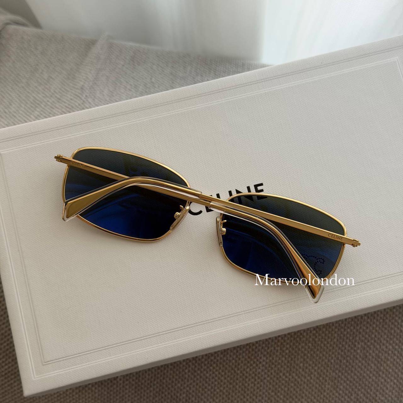 折扣✨訂貨📮Celine 閃石logo 金框太陽眼鏡可以影 OOTD ~ ✨
