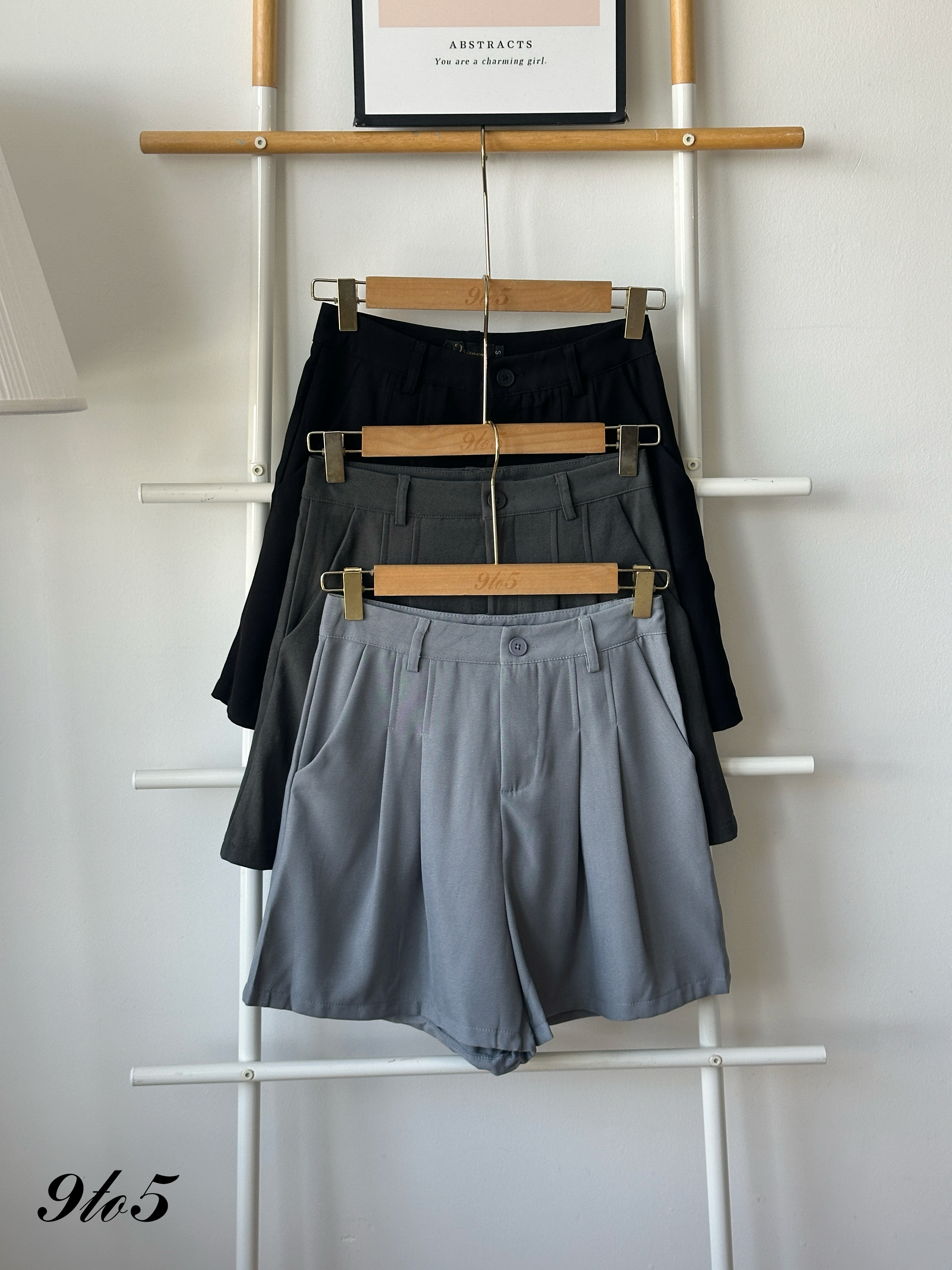 S1969 A Line Short Pants - 3 Colors 