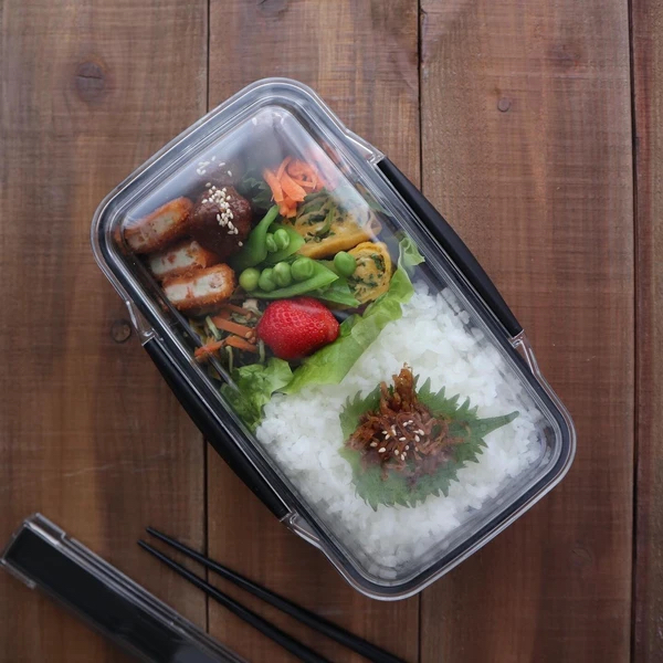 日本製微波爐易清洗分隔餐盒