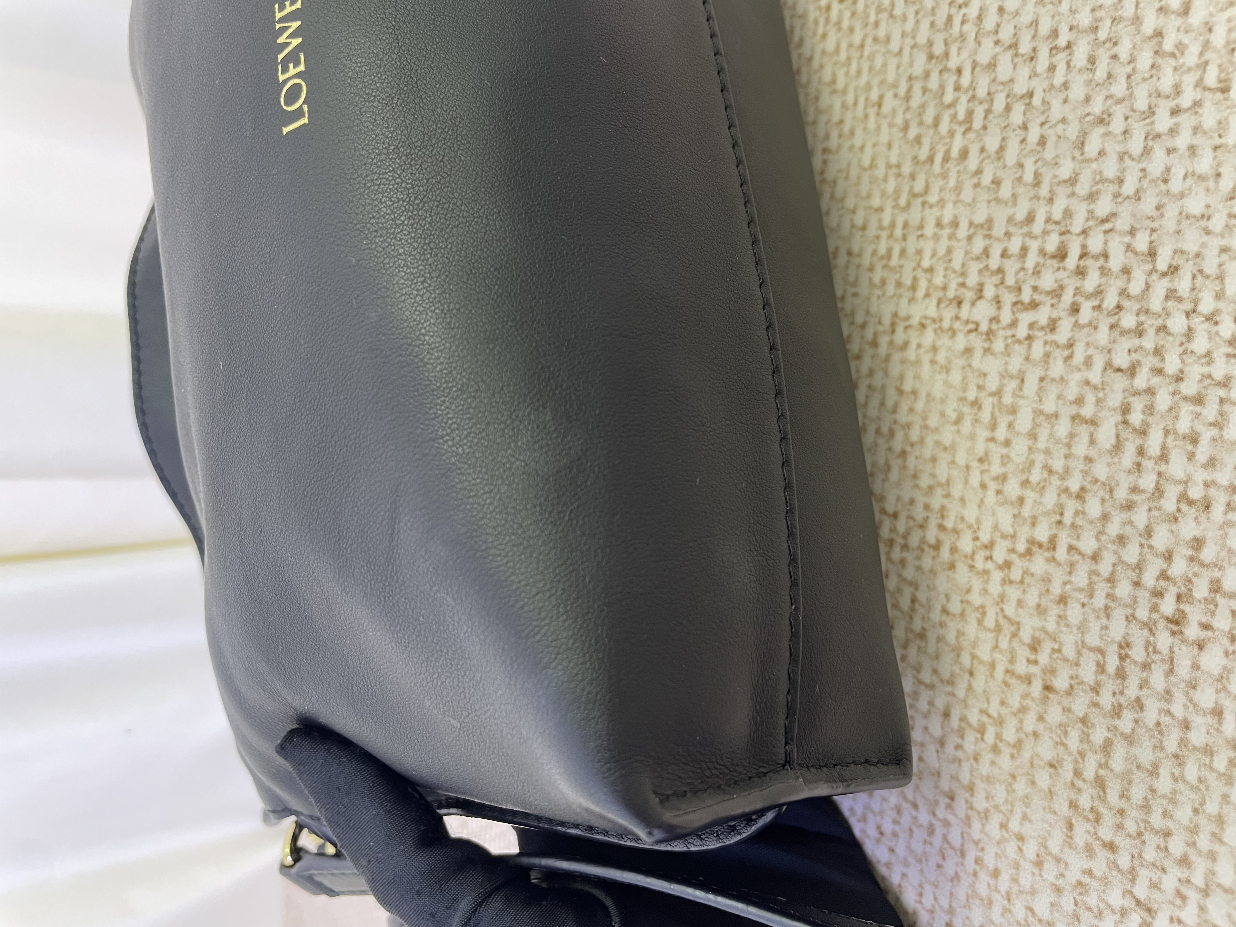 Pre-owned Loewe Flamenco clutch mini (black) / Product Code: 26031004