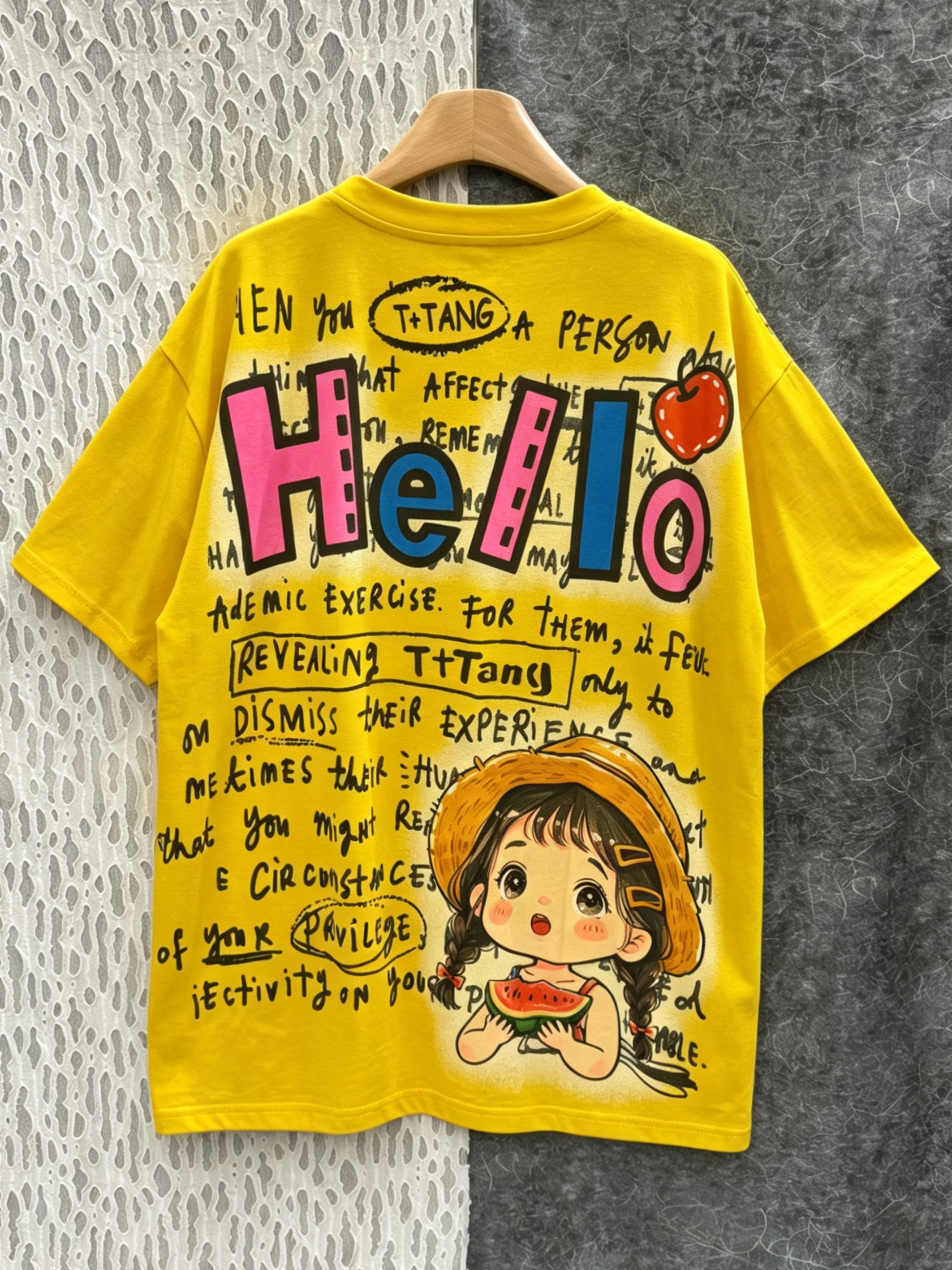 西瓜女孩閃T