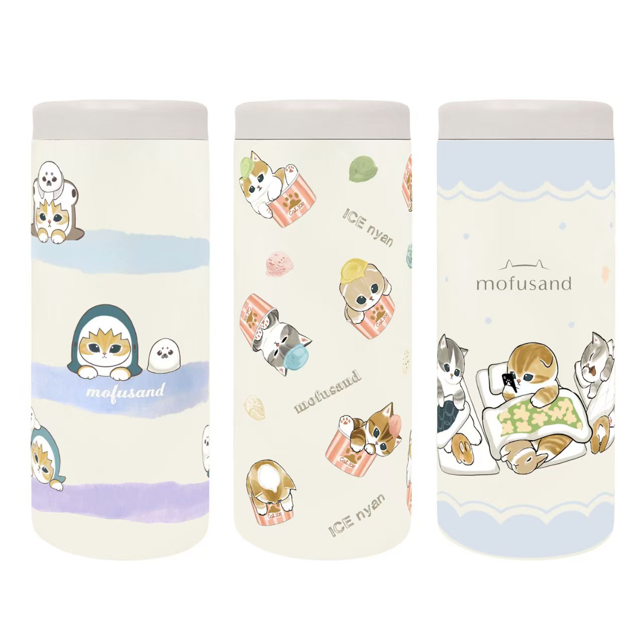 日本直送 新款 Mofusand 多用途不銹鋼保溫保冷樽 580ml | Multi Stainless Steel Bottle