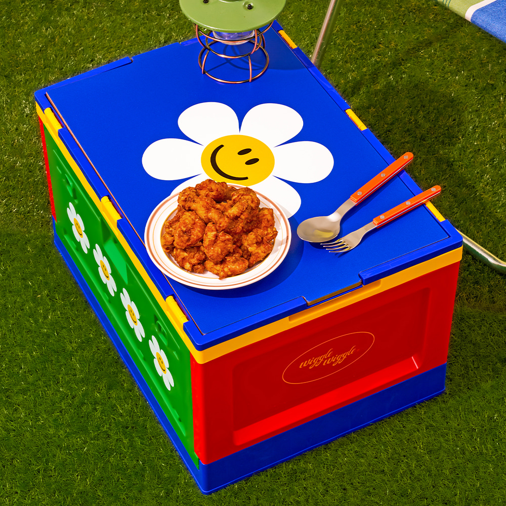 Wiggle Wiggle 可愛卡通可摺疊儲物箱