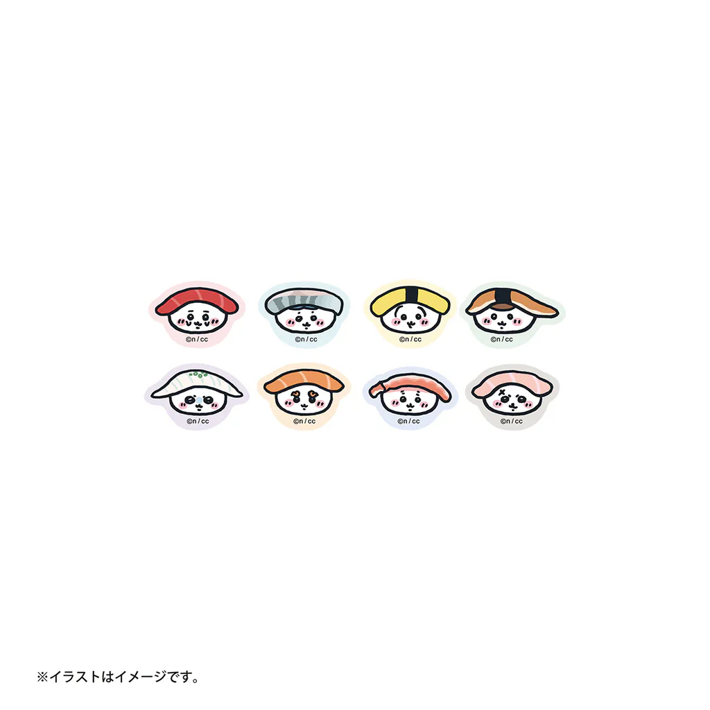 現貨 Chiikawa 壽司系列 迷你貼紙 貼紙包 （全八款每款三個）
