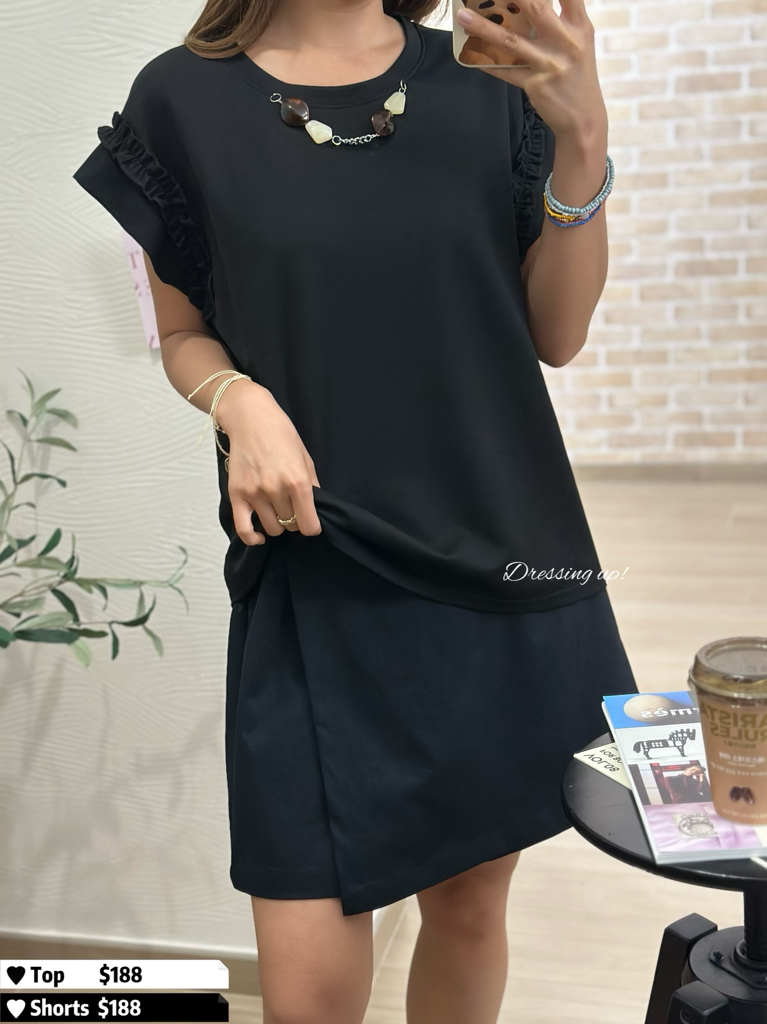 精緻加分｜大理石頸鏈上衣