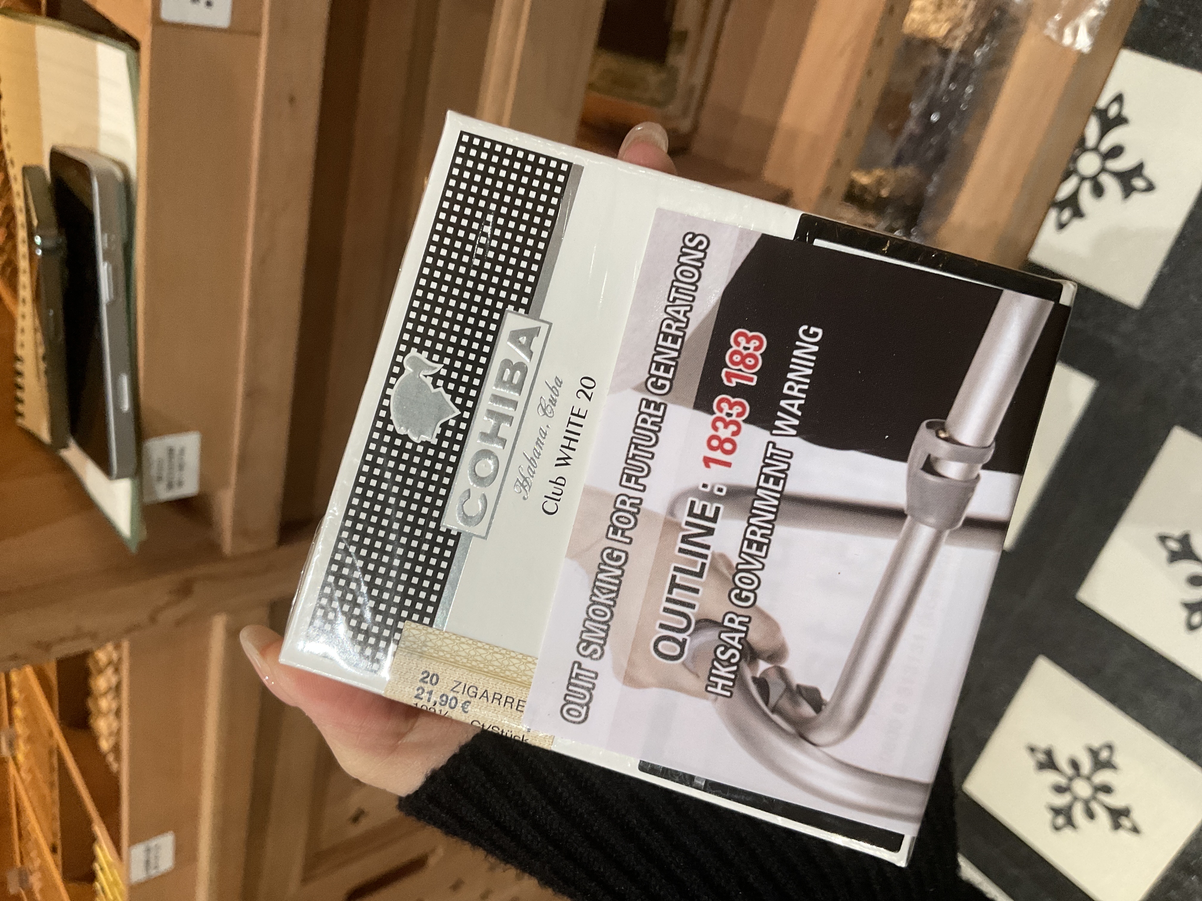 COHIBA高希霸 俱樂部 （20支）