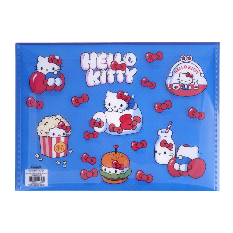 Hello Kitty A4 PP Data Bag 文件袋