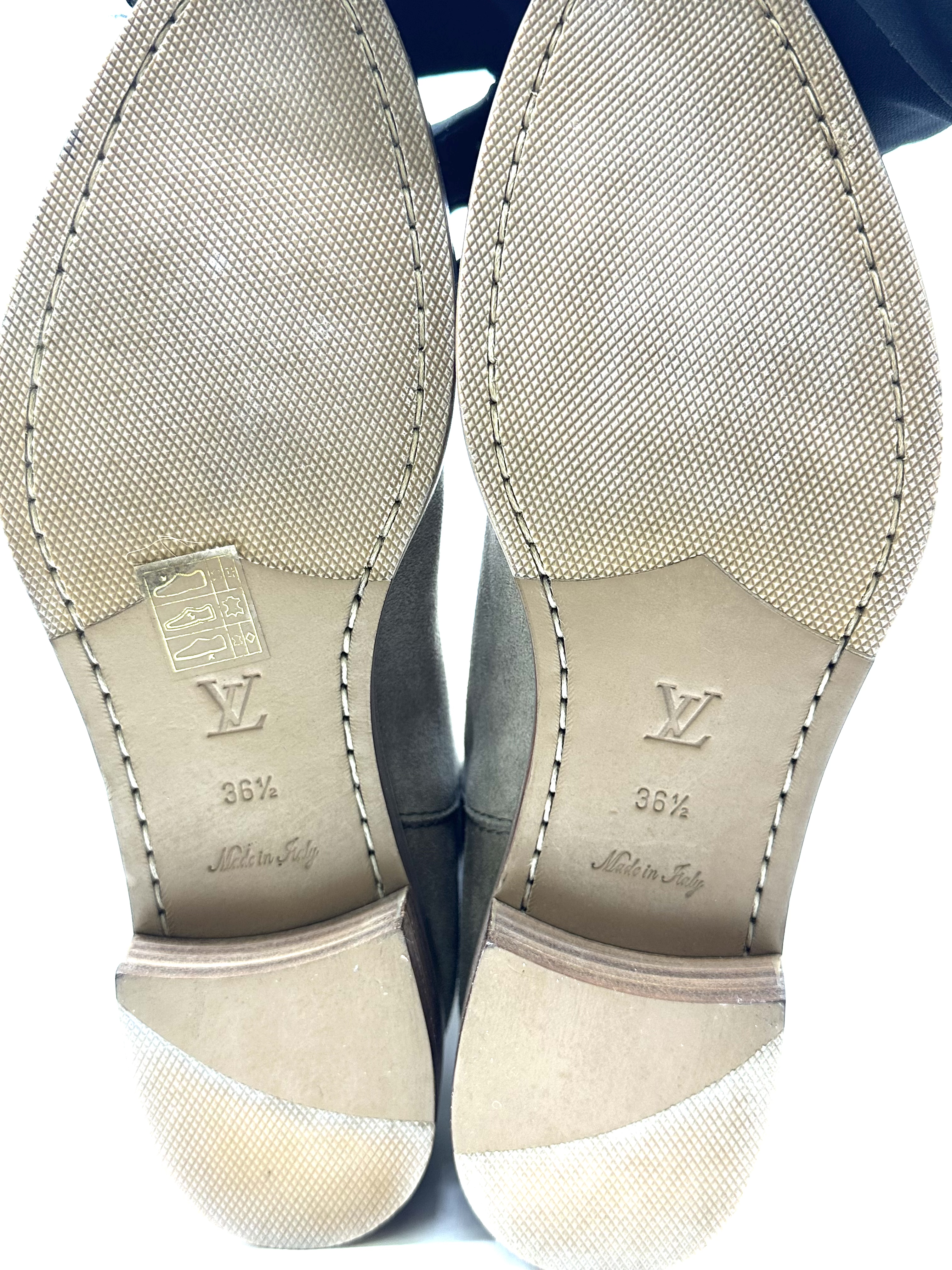 Pre-owned Louis Vuitton Monogram Chiapas Line Long Boots / Product Code: 26040410