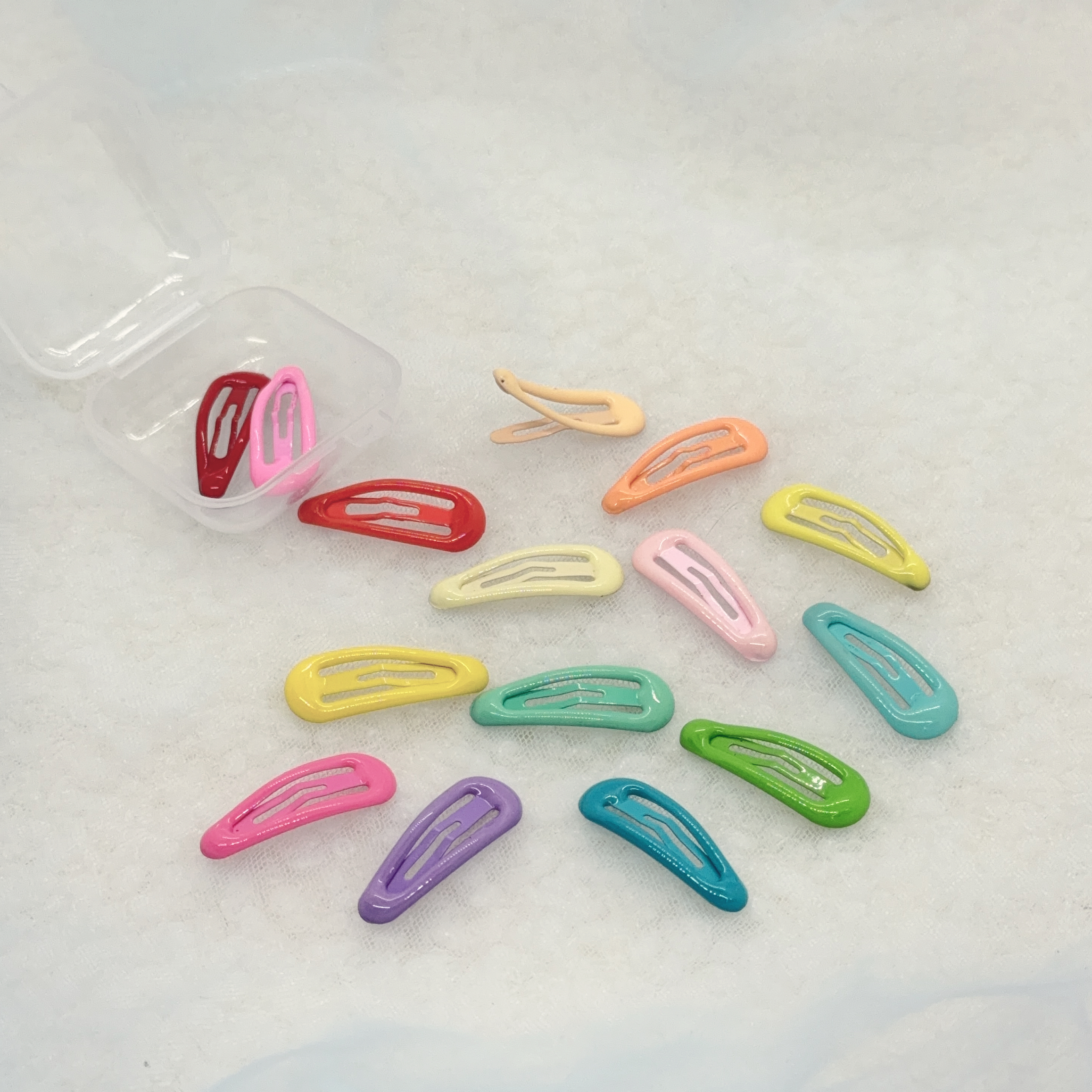 彩色超迷你 2.5cm snap clip (15pcs/box)