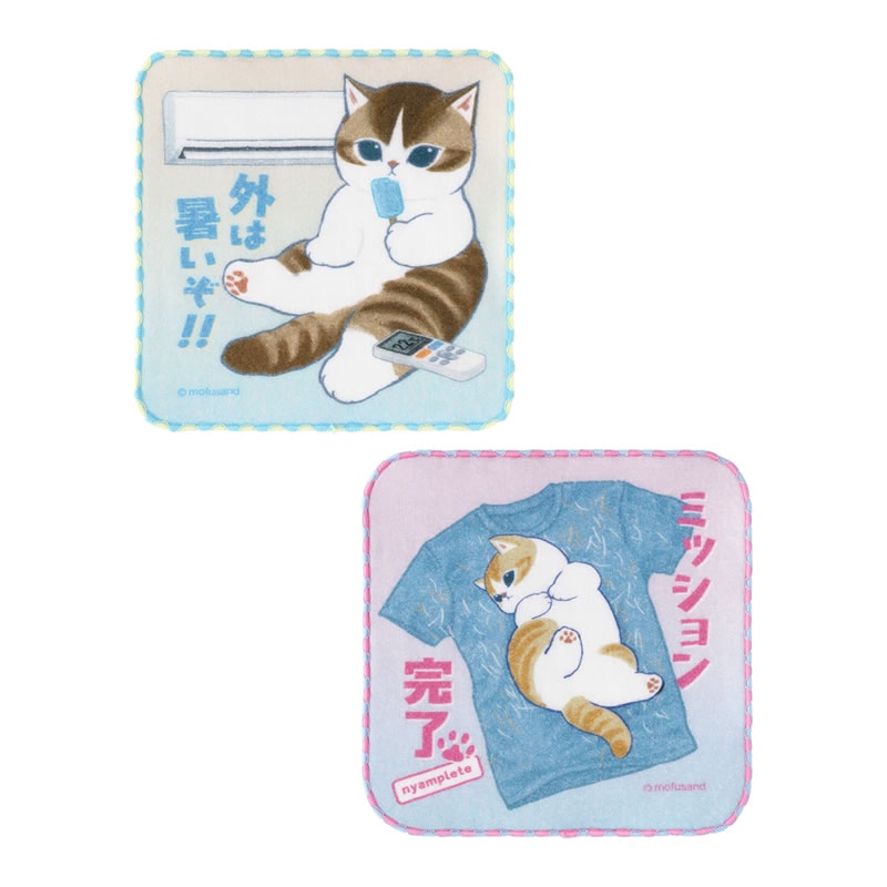 🌸 【預訂】Mini Towel STAY HOME! - mofusand 17/7新品