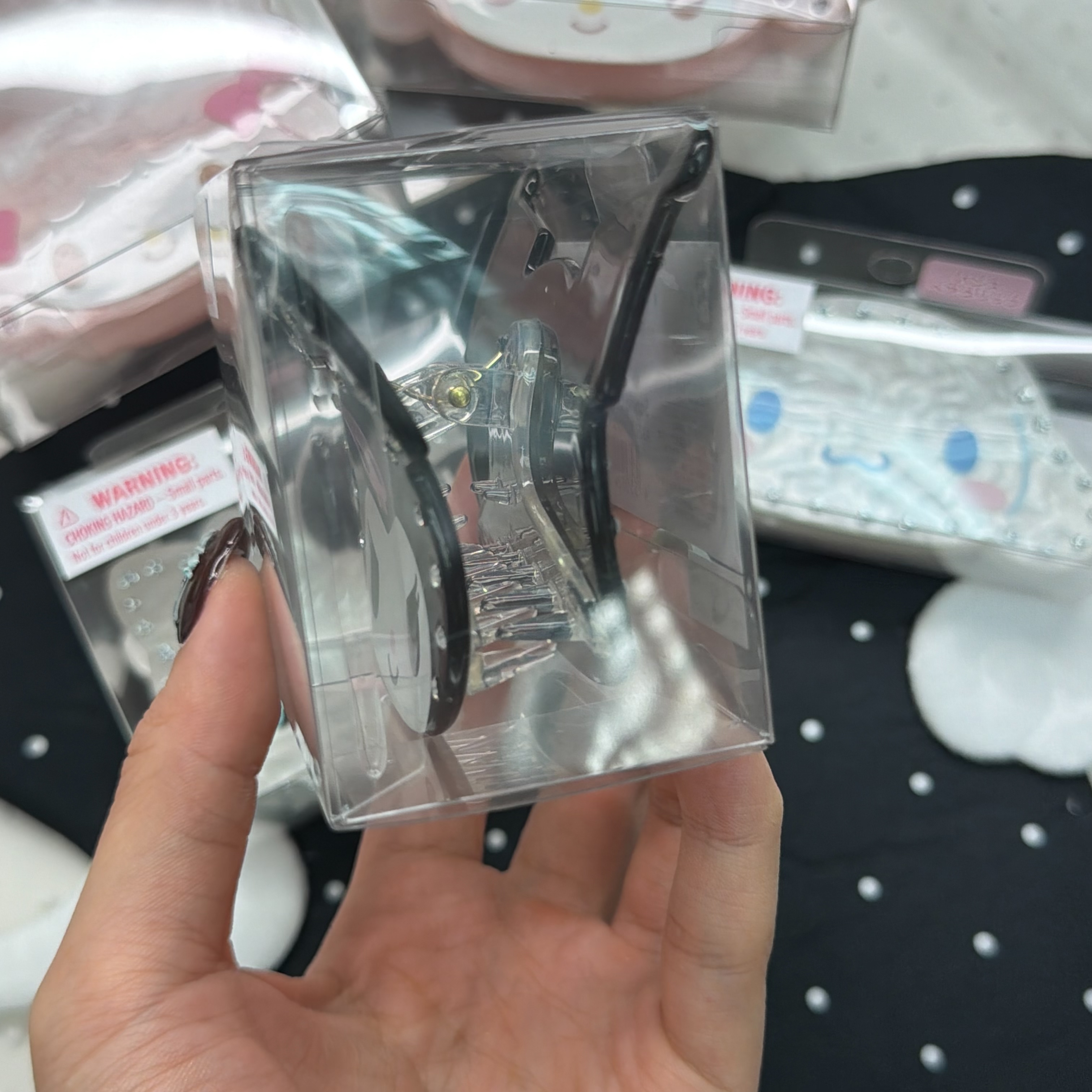 雲母板閃石鯊魚夾