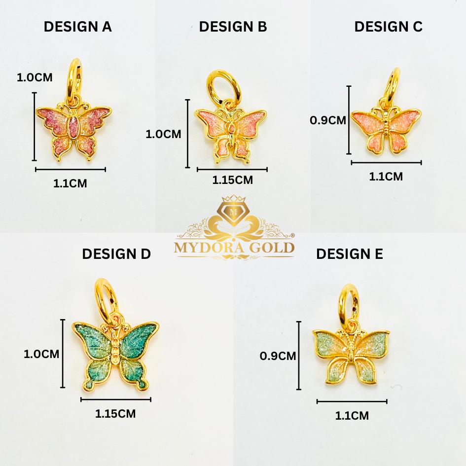 MYDORA Loket Classy Butterfly Enamel Series (5G) l EMAS 916/22K