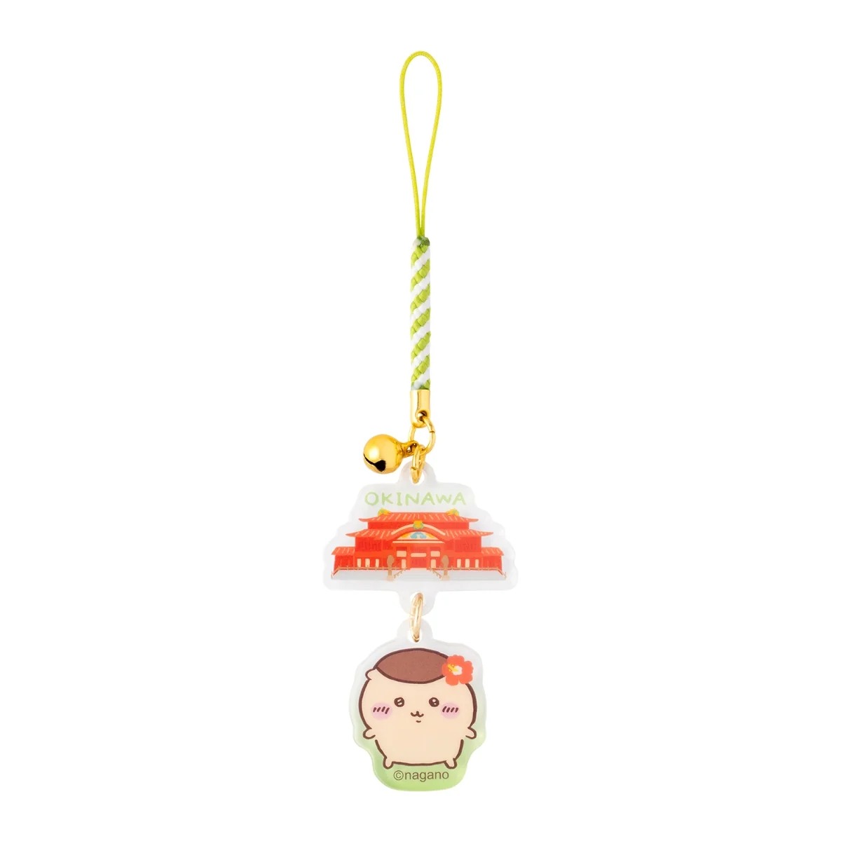 🌸 【預訂】鈴付Charm(隨機) 風獅系列首里城 - Chiikawa 9/10 新品