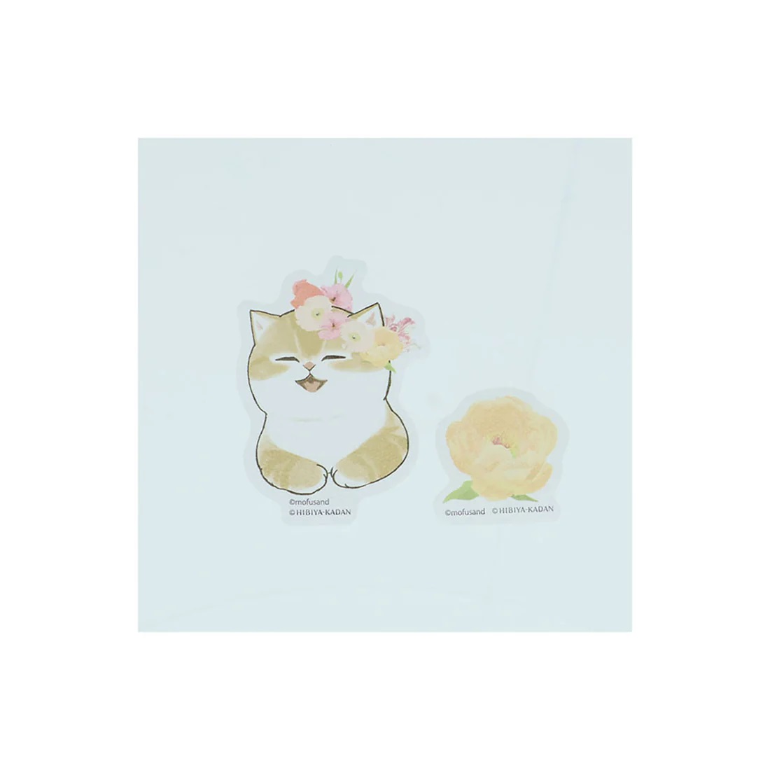 現貨｜mofusand x 日比谷花壇 鯊魚貓 日本製 透明 便利貼 Sticky Notes (S2852810)