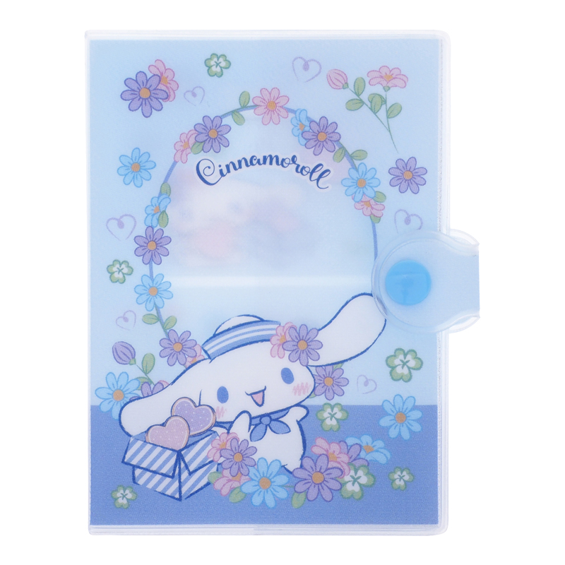 Cinnamoroll PVC Passport Holder w/ Button PVC 面証件套 (閃紗料)