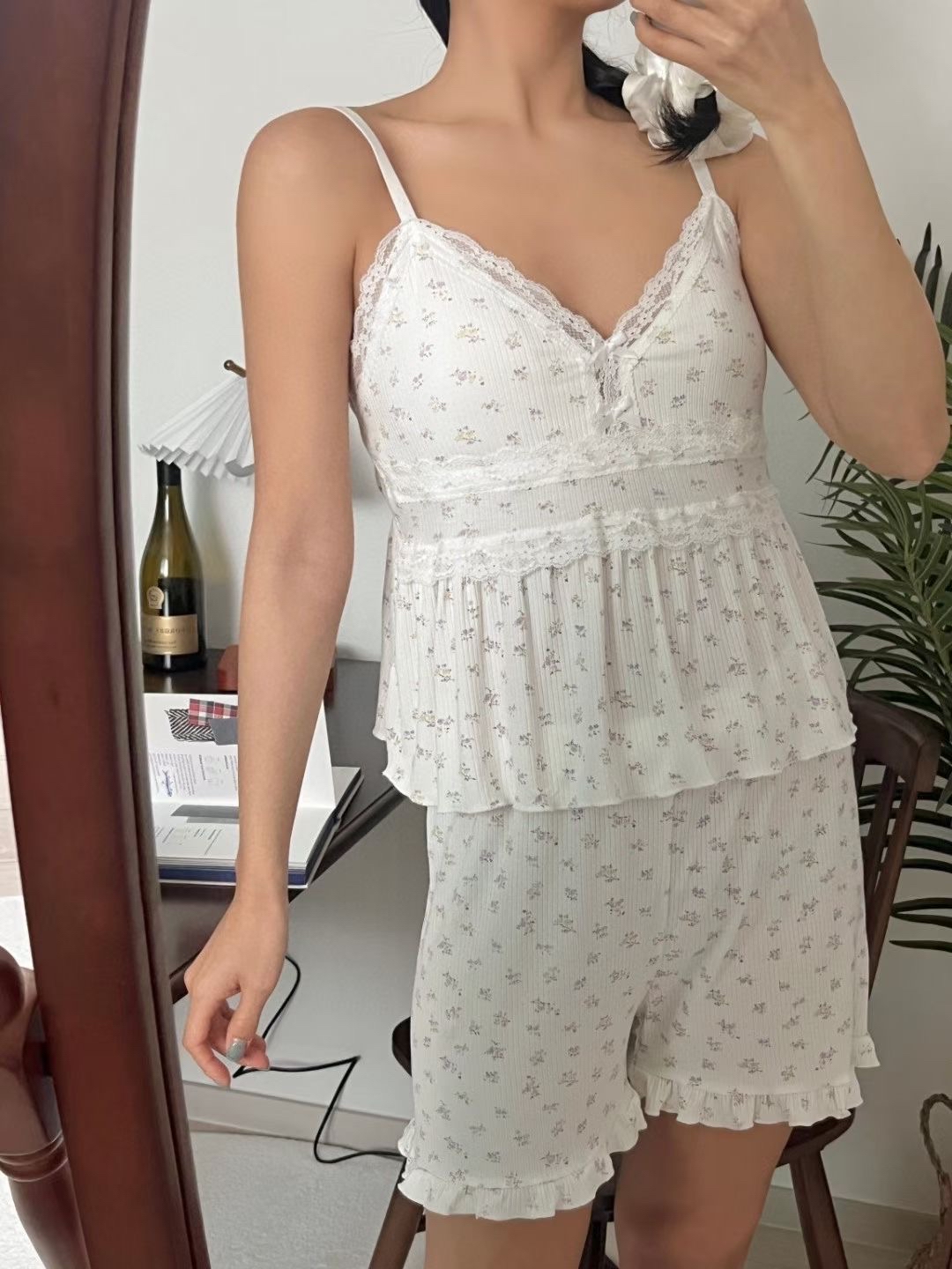 ☀️初夏連線 LIVE 4 | Petite Fleur Lace Trim Set (With Pad )