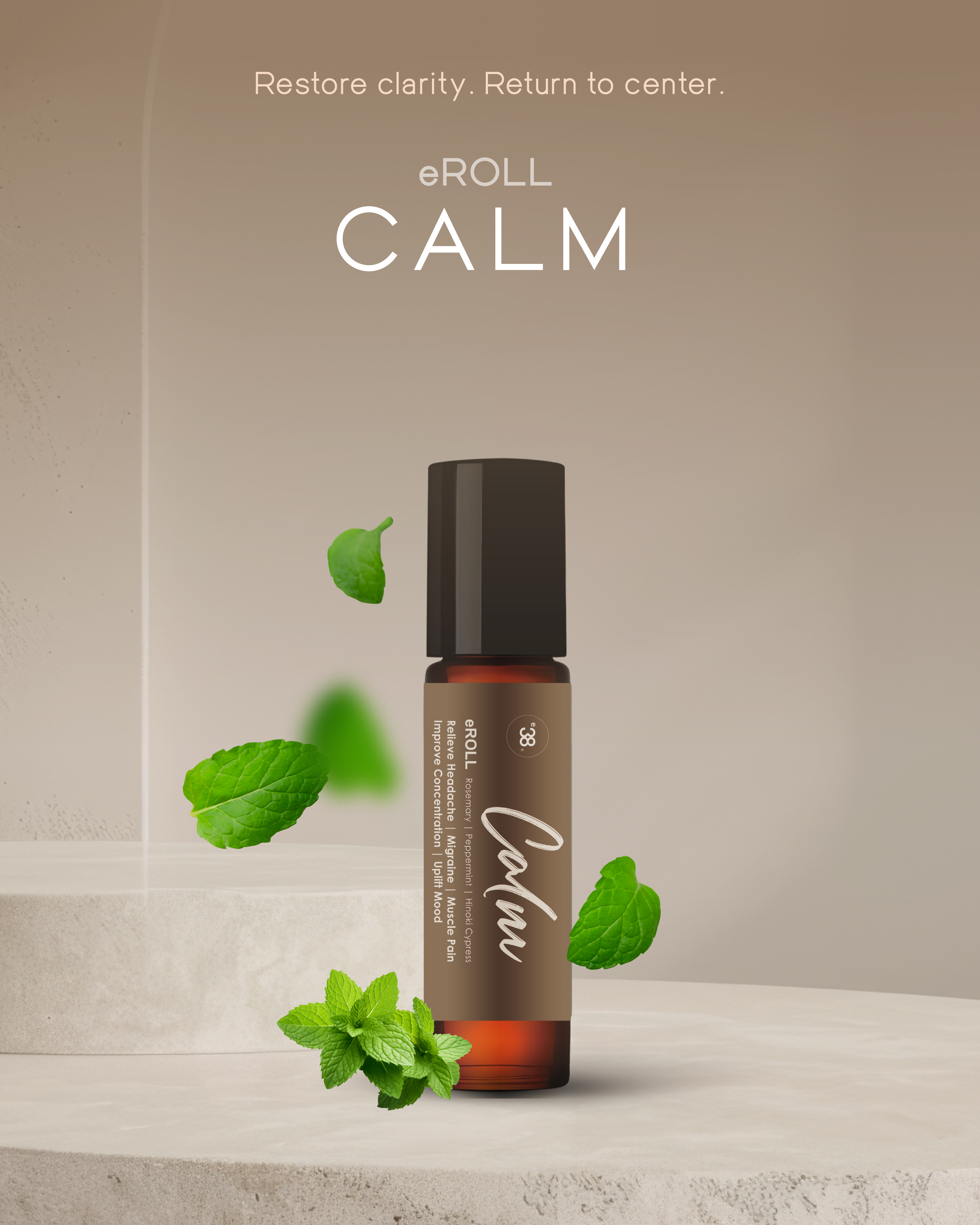 eRoll Calm - Cooling Clarity (10ml)