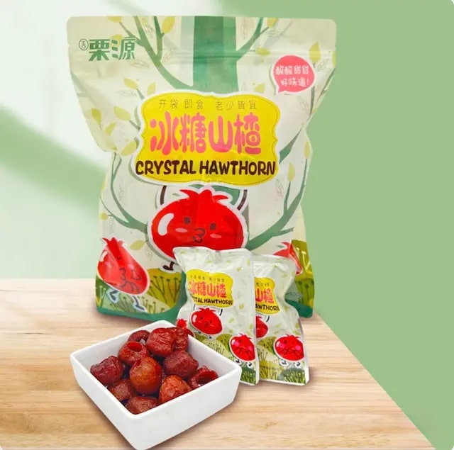 栗源 冰糖山楂 20g*25包 平行進口 (此日期前最佳：2026-02-01)