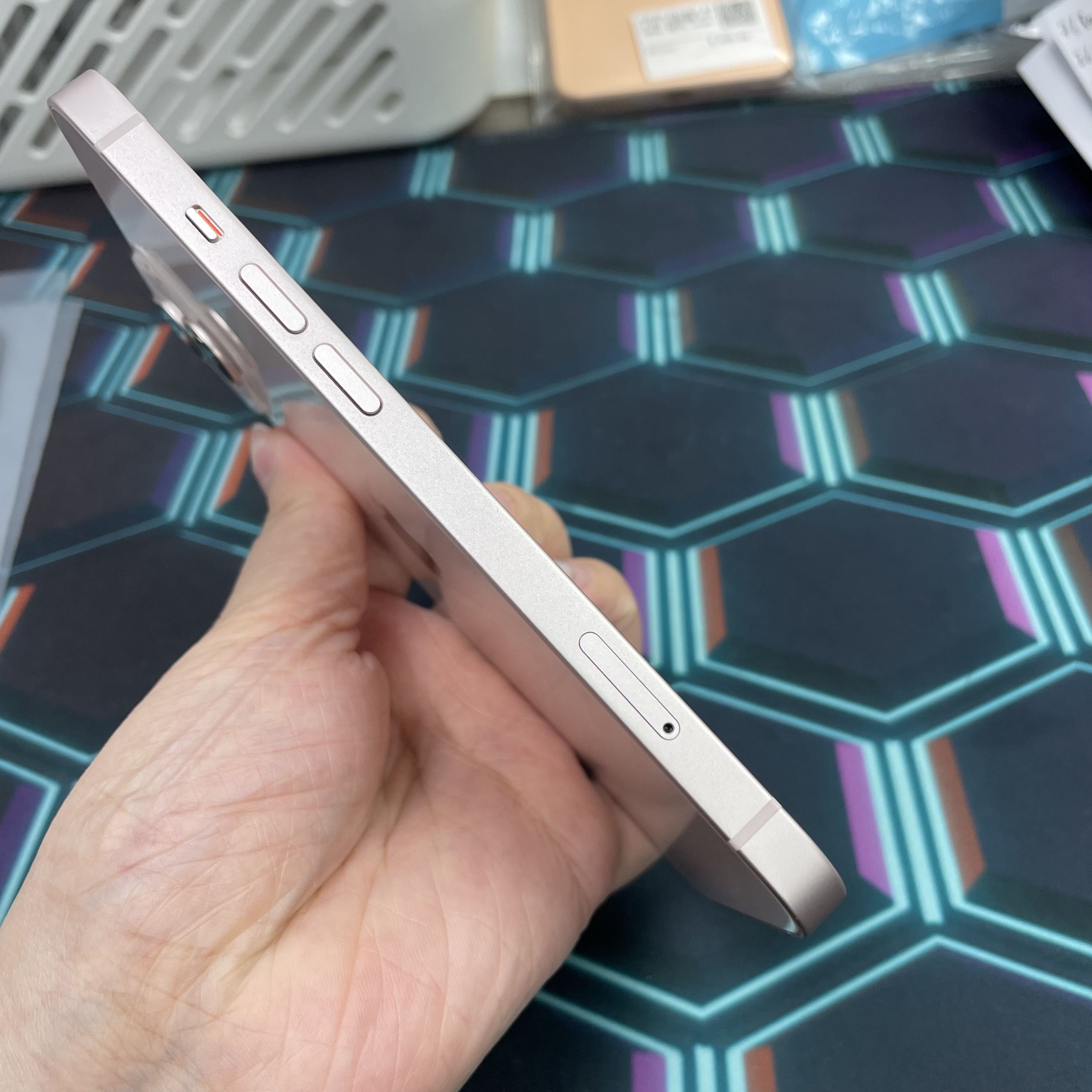 *7691 13 完美機 256GB 電87 粉色 pink