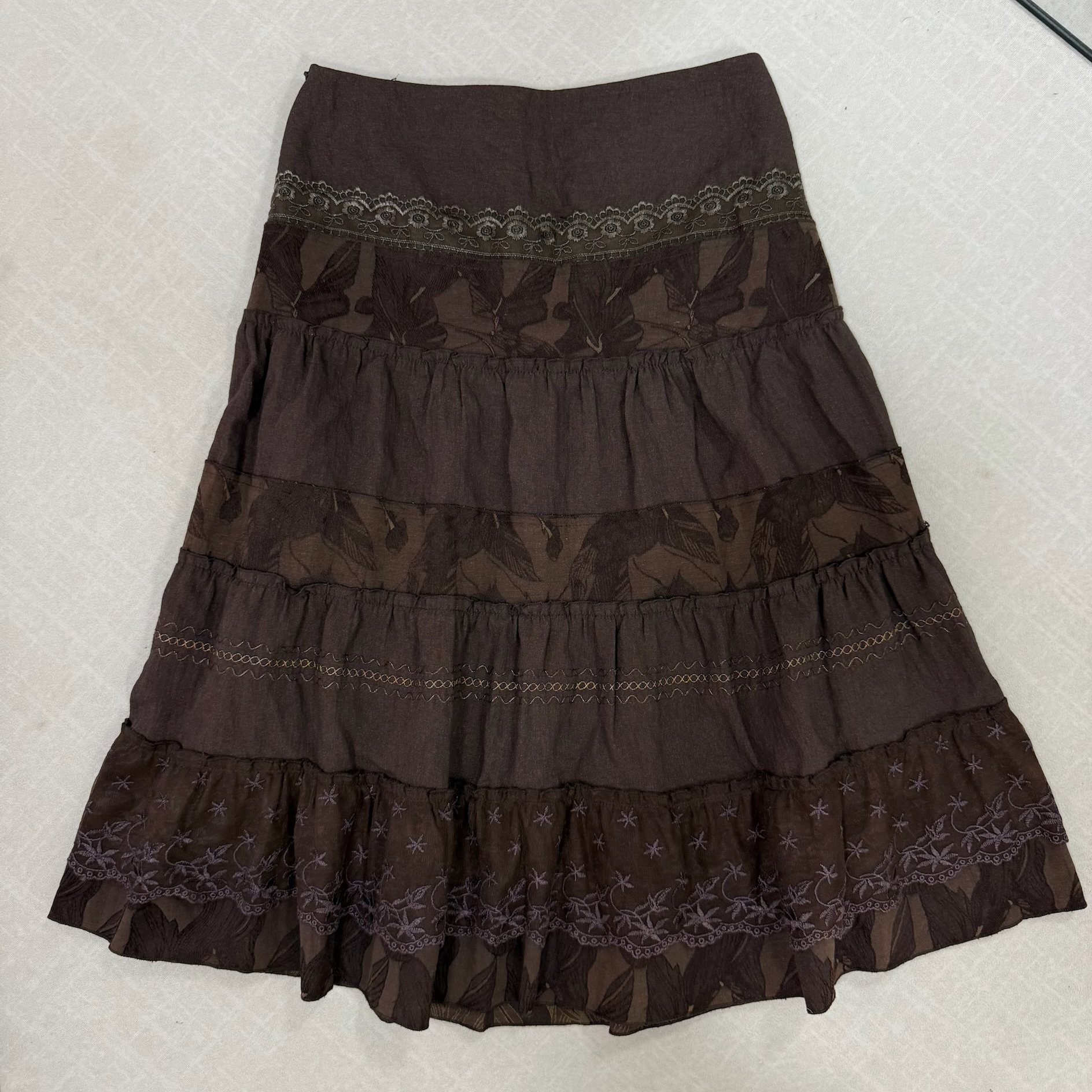 Vintage Embroidered Skirt