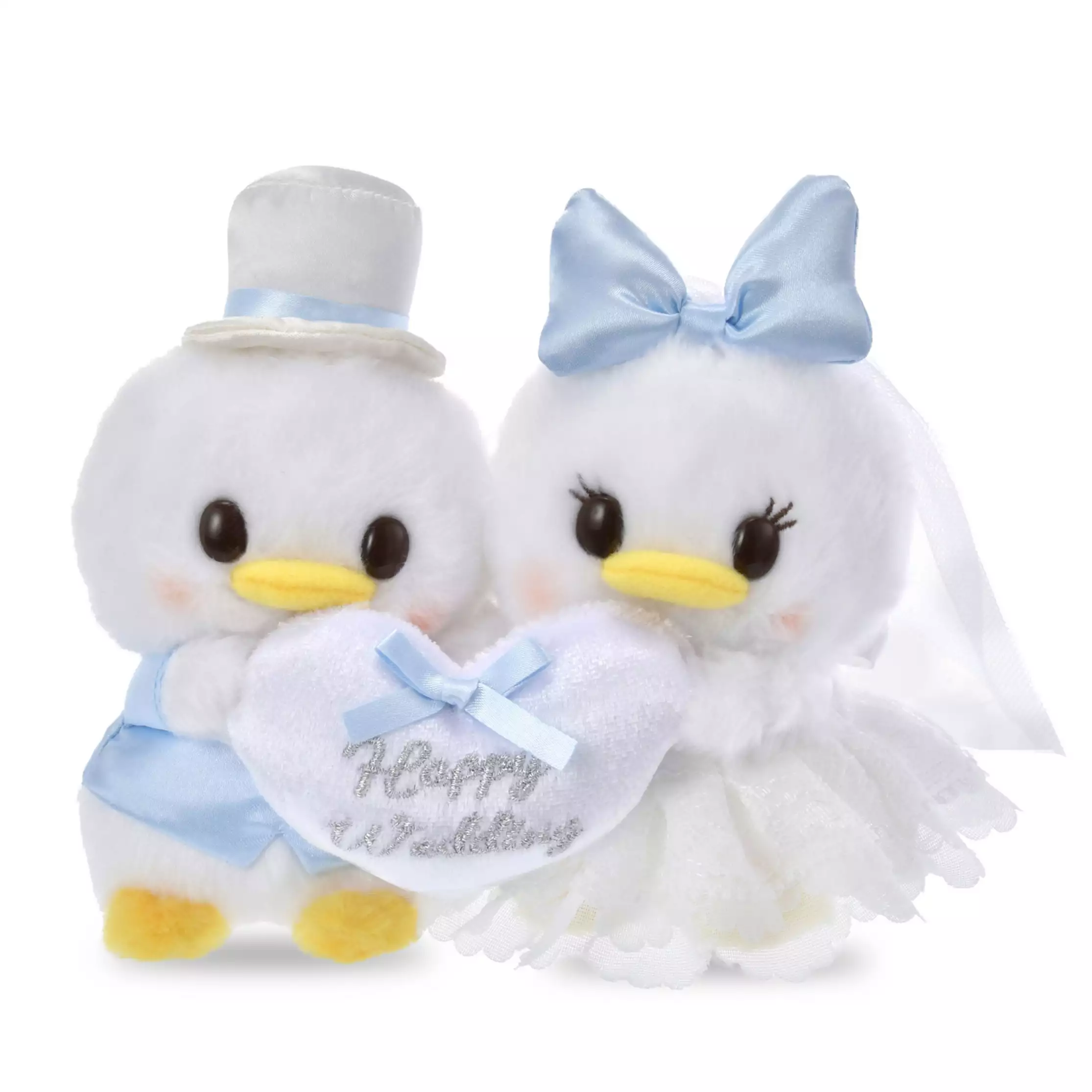 日本預訂📍日本唐老鴨心心結婚圓碌碌公仔
