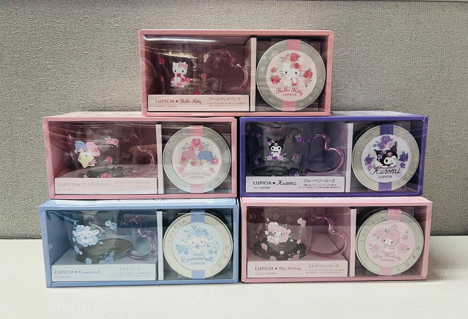 🎌日本直送🎌Sanrio x Lupicia限定玻璃杯連茶包禮盒套裝（$289